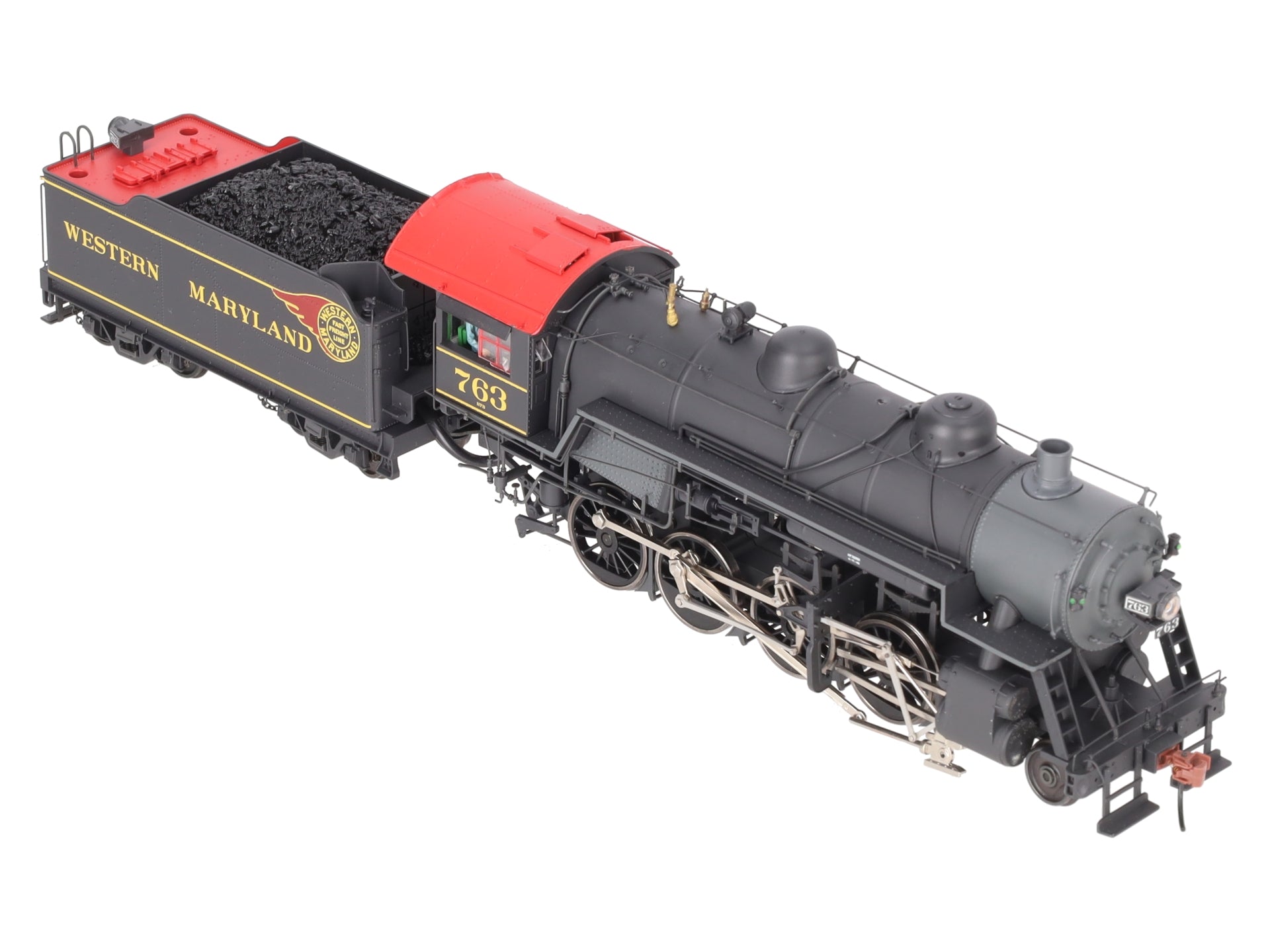 S-Helper Service 01789 S Gauge WM 2-8-0 Steam Locomotive #763 VG/Box