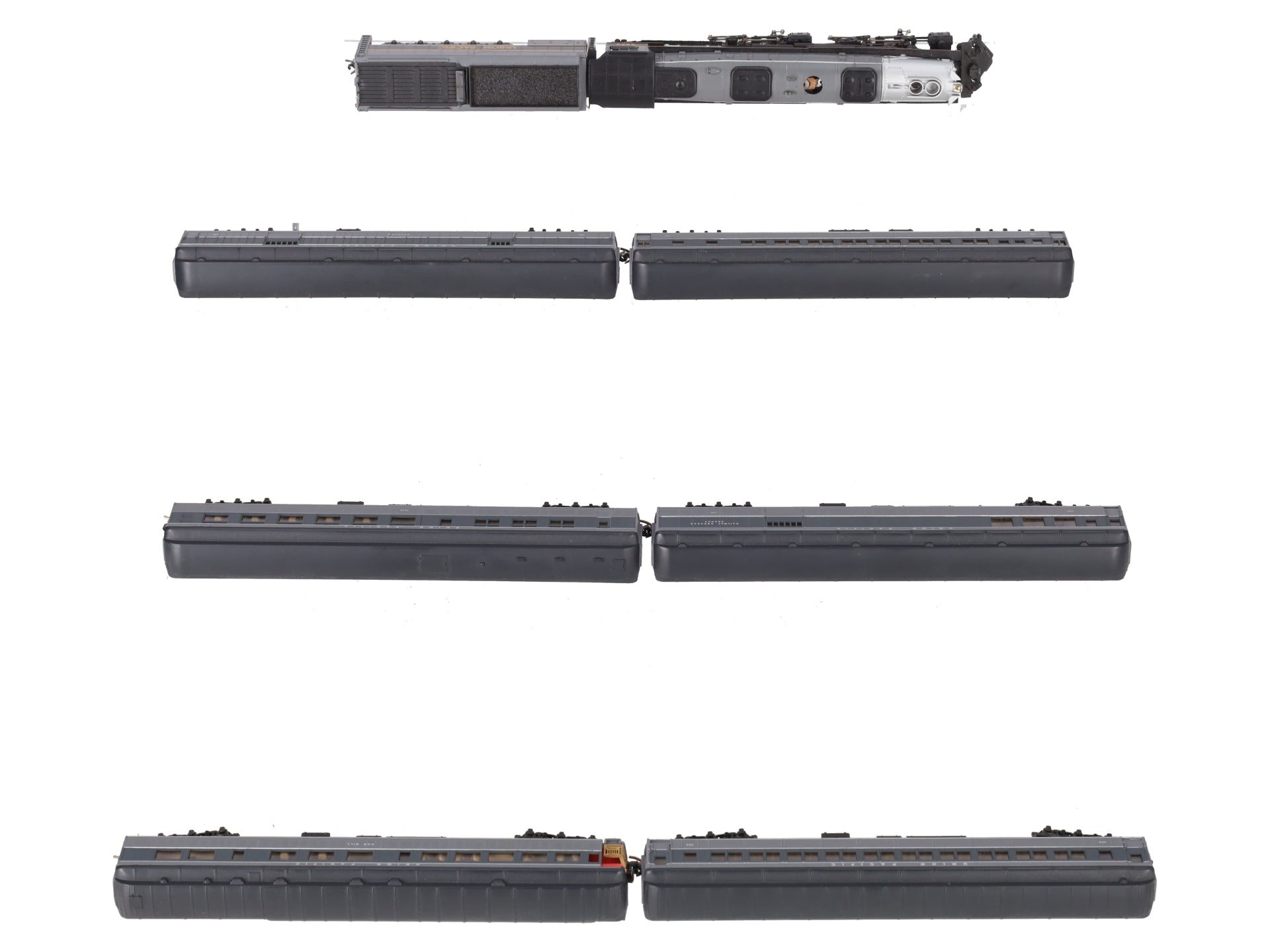 Con-Cor 8509 N Scale Union Pacific Portland Rose Limited Edition Steam Train Set EX/Box