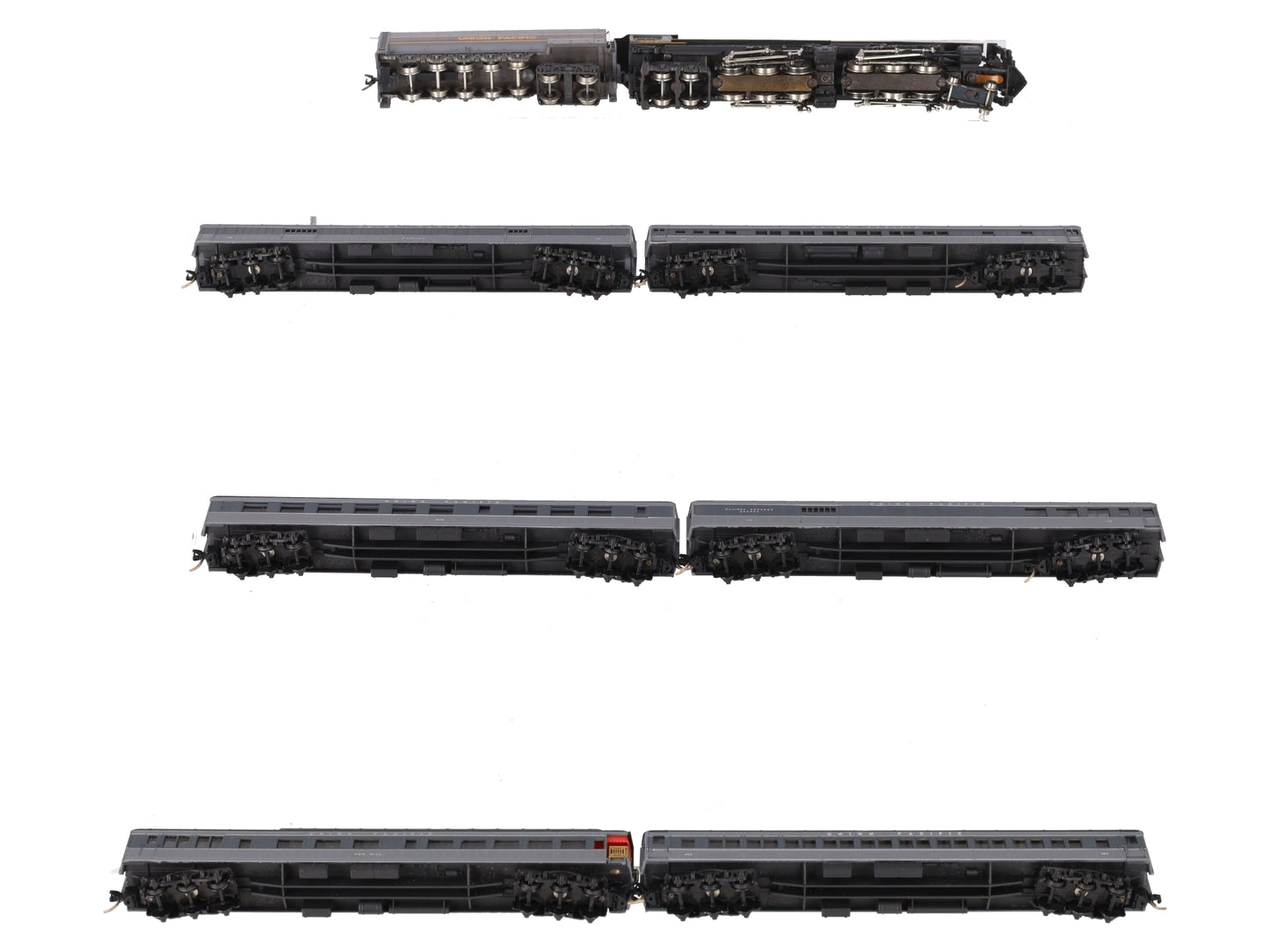 Con-Cor 8509 N Scale Union Pacific Portland Rose Limited Edition Steam Train Set EX/Box