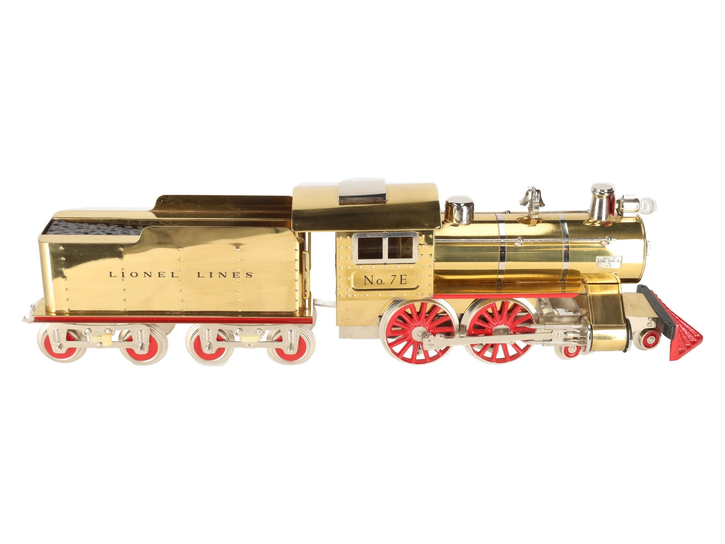Lionel 6-13104 Standard Gauge The "Old No. 7" Steam Locomotive & Tender #7E EX