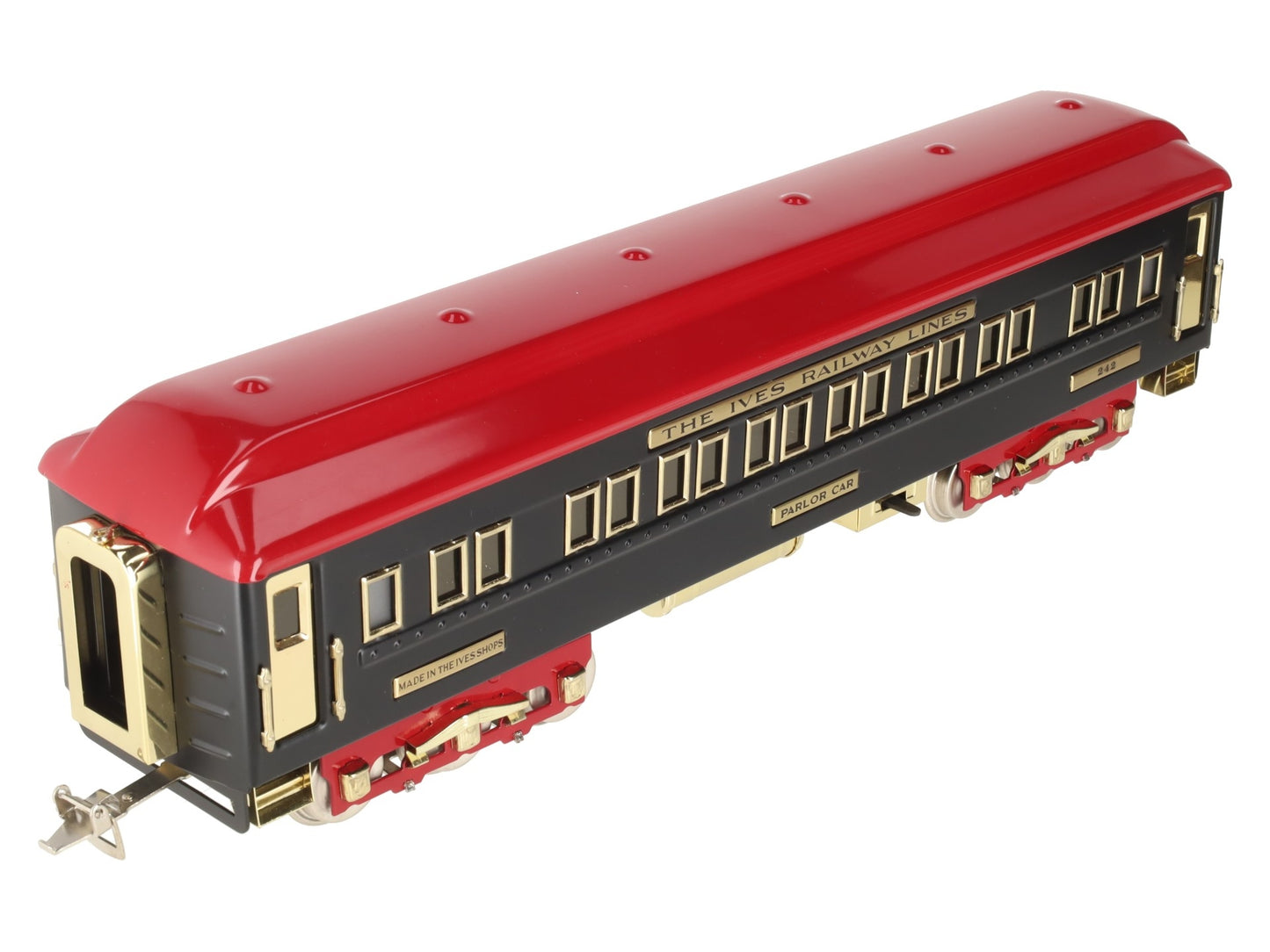 MTH 10-1174B Standard Gauge The Ives Railway Lines Black Diamond Parlor Car #242 EX/Box