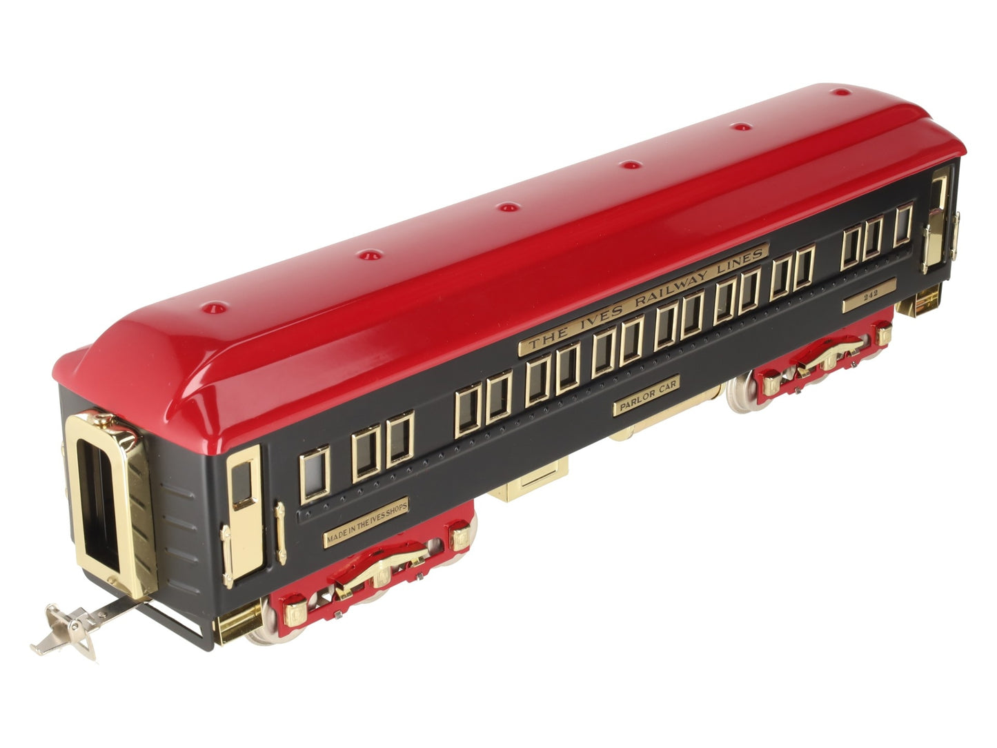 MTH 10-1174B Standard Gauge The Ives Railway Lines Black Diamond Parlor Car #242 EX/Box