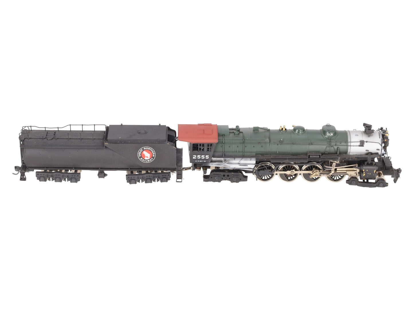 Tenshodo HO Brass 4-8-4 Class S-1 Steam Loco w/ Tender #2555 - Painted w/DCC