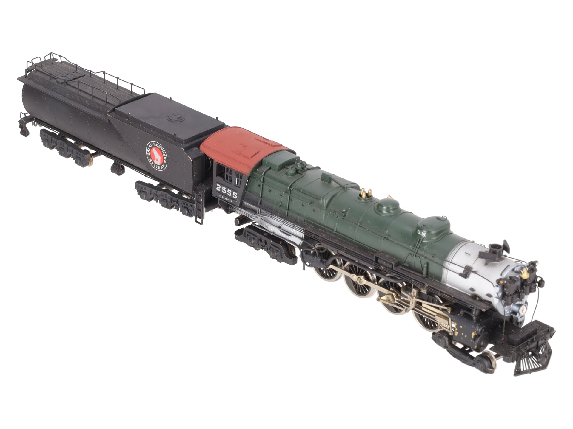 Tenshodo HO Brass 4-8-4 Class S-1 Steam Loco w/ Tender #2555 - Painted w/DCC