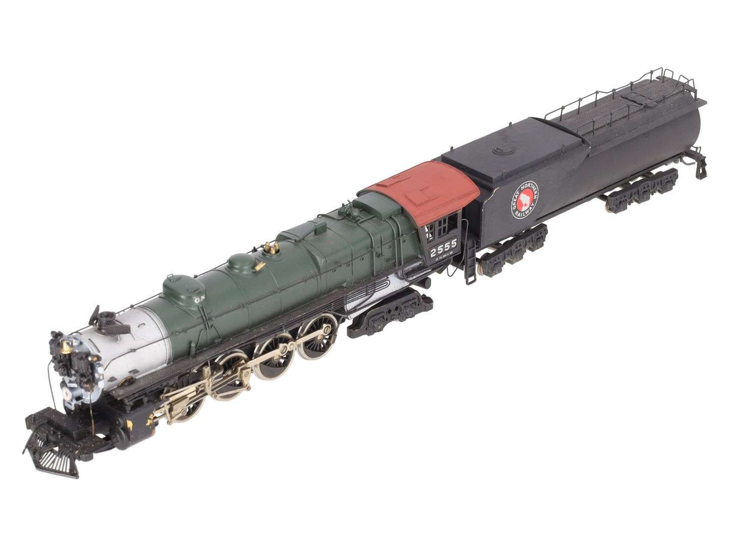 Tenshodo HO Brass 4-8-4 Class S-1 Steam Loco w/ Tender #2555 - Painted w/DCC