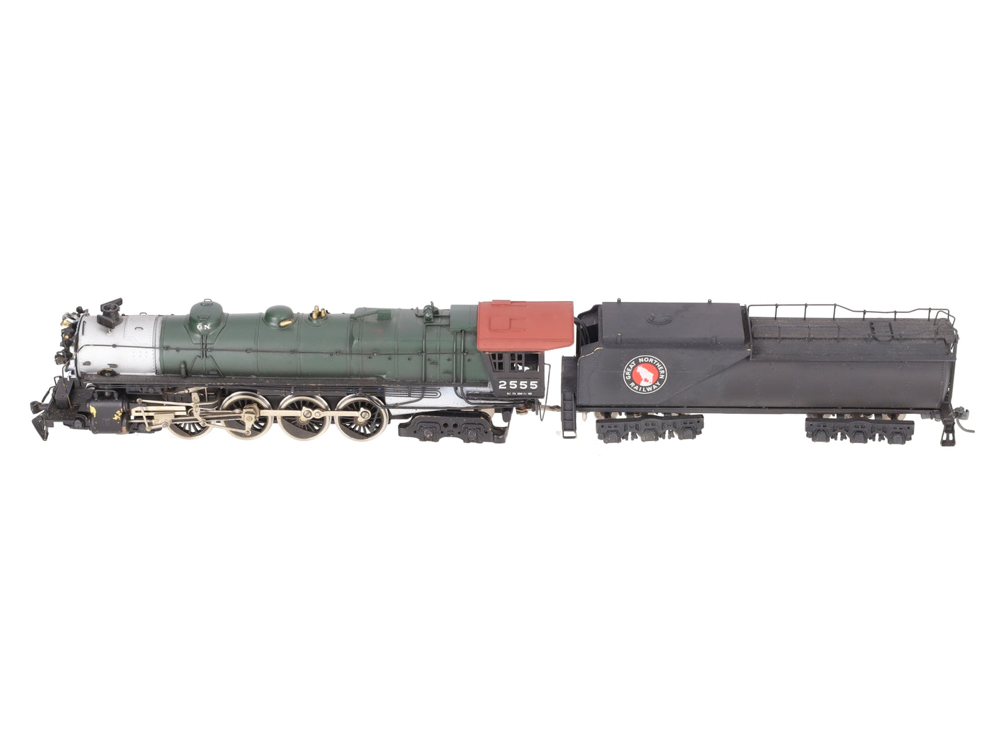Tenshodo HO Brass 4-8-4 Class S-1 Steam Loco w/ Tender #2555 - Painted w/DCC