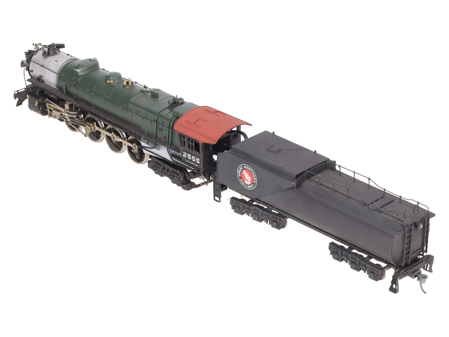 Tenshodo HO Brass 4-8-4 Class S-1 Steam Loco w/ Tender #2555 - Painted w/DCC