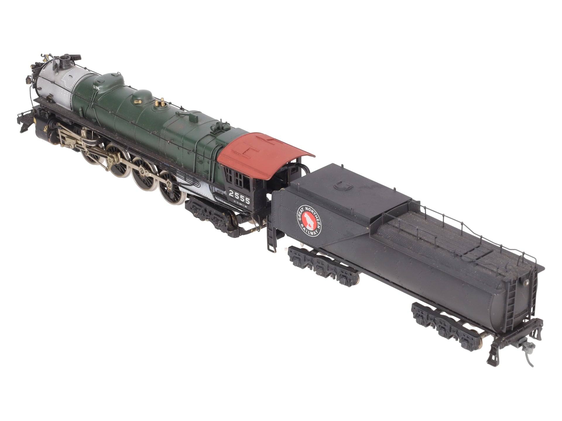 Tenshodo HO Brass 4-8-4 Class S-1 Steam Loco w/ Tender #2555 - Painted w/DCC