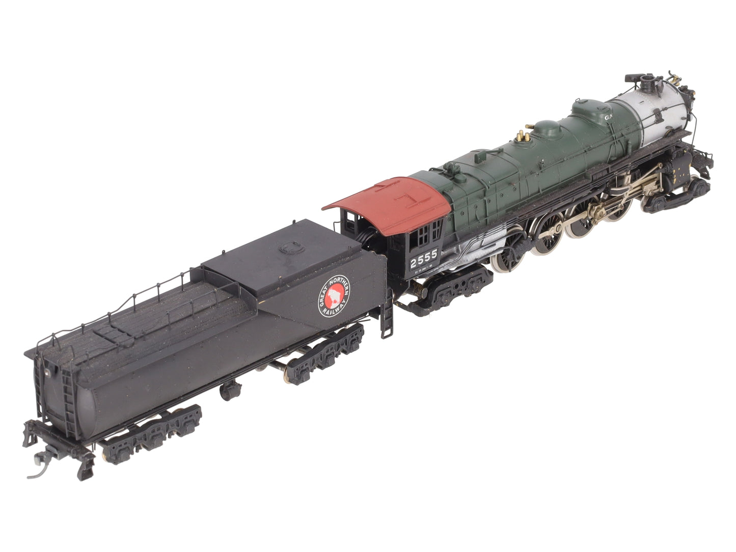 Tenshodo HO Brass 4-8-4 Class S-1 Steam Loco w/ Tender #2555 - Painted w/DCC