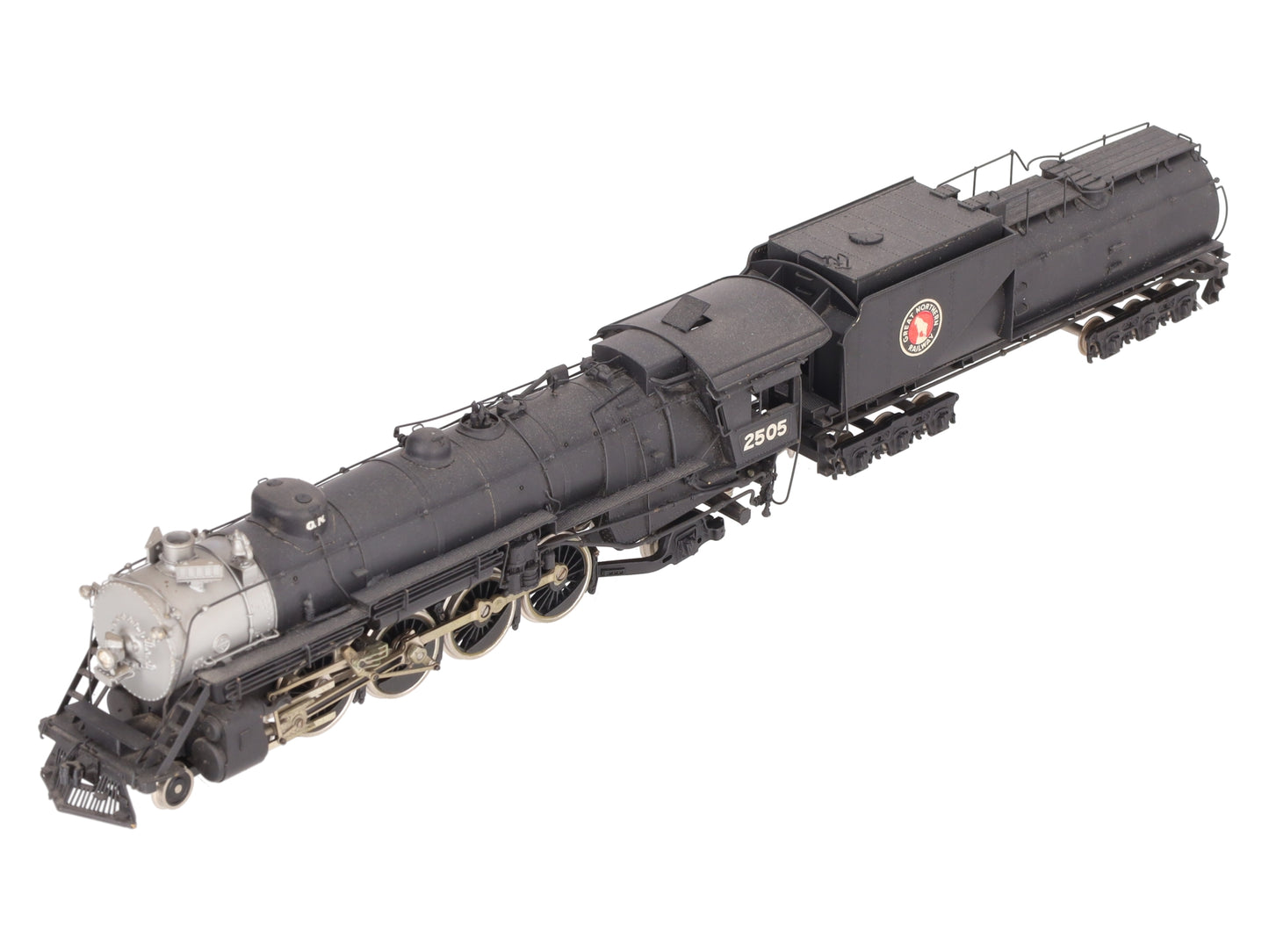 Tenshodo HO Brass 4-8-2 Great Northern Steam Loco w/ Tender #2505 - Painted