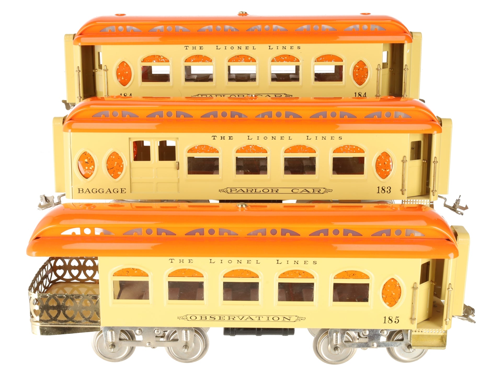 Lionel 6-13412 Standard Gauge Passenger Car Set EX/Box
