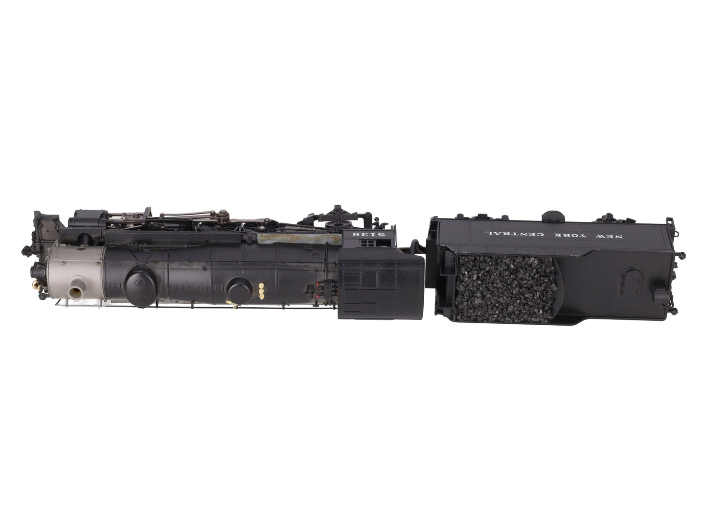 MTH 20-3051-1 O Gauge NYC Mikado Steam Engine & Tender w/PS2 #5136 VG