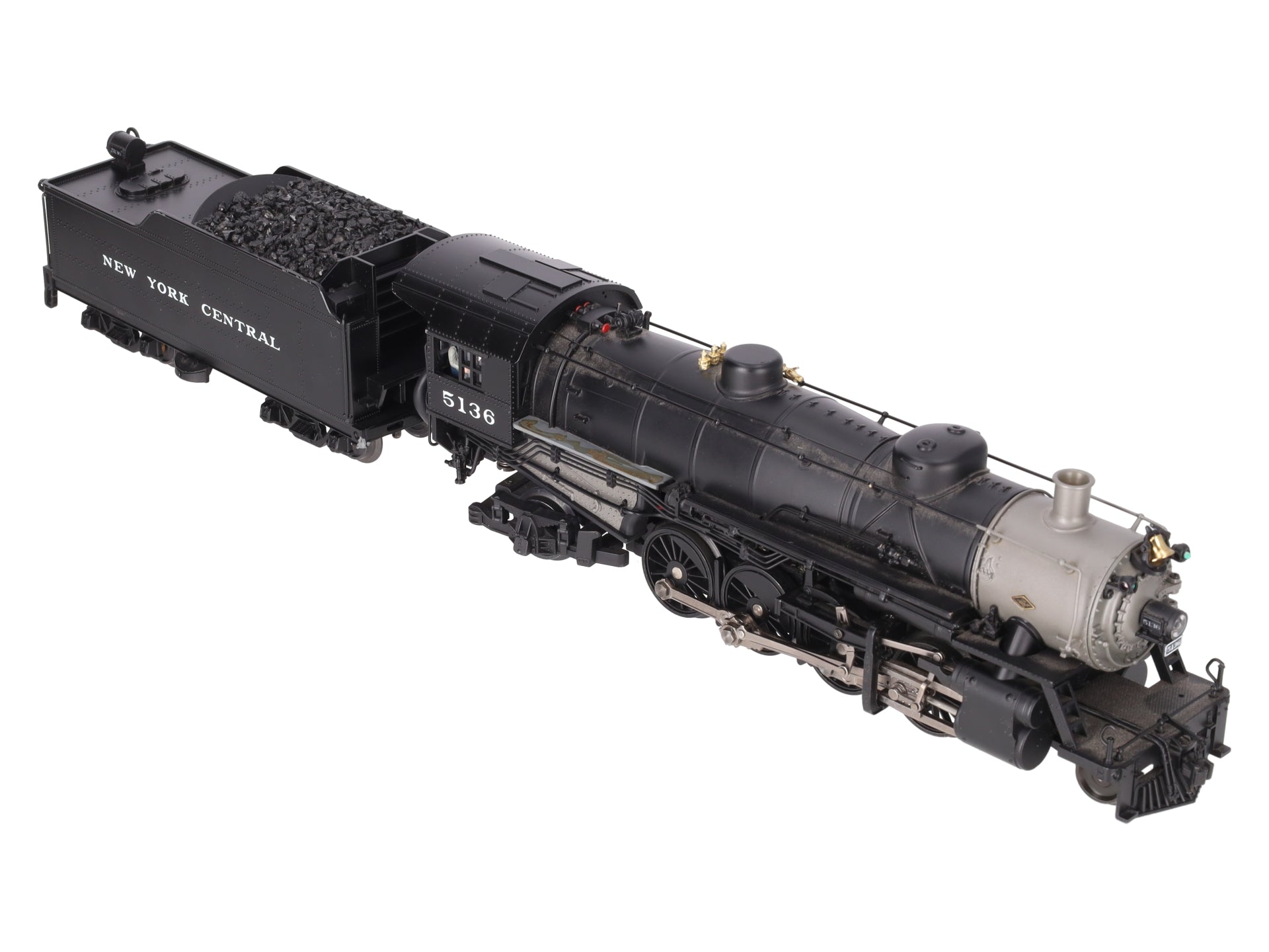 MTH 20-3051-1 O Gauge NYC Mikado Steam Engine & Tender w/PS2 #5136 VG