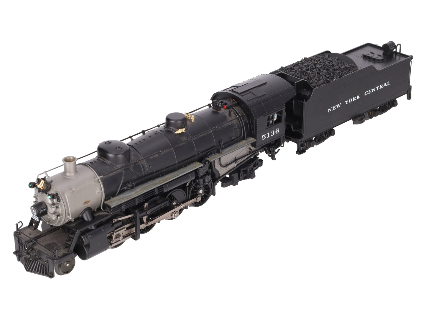 MTH 20-3051-1 O Gauge NYC Mikado Steam Engine & Tender w/PS2 #5136 VG