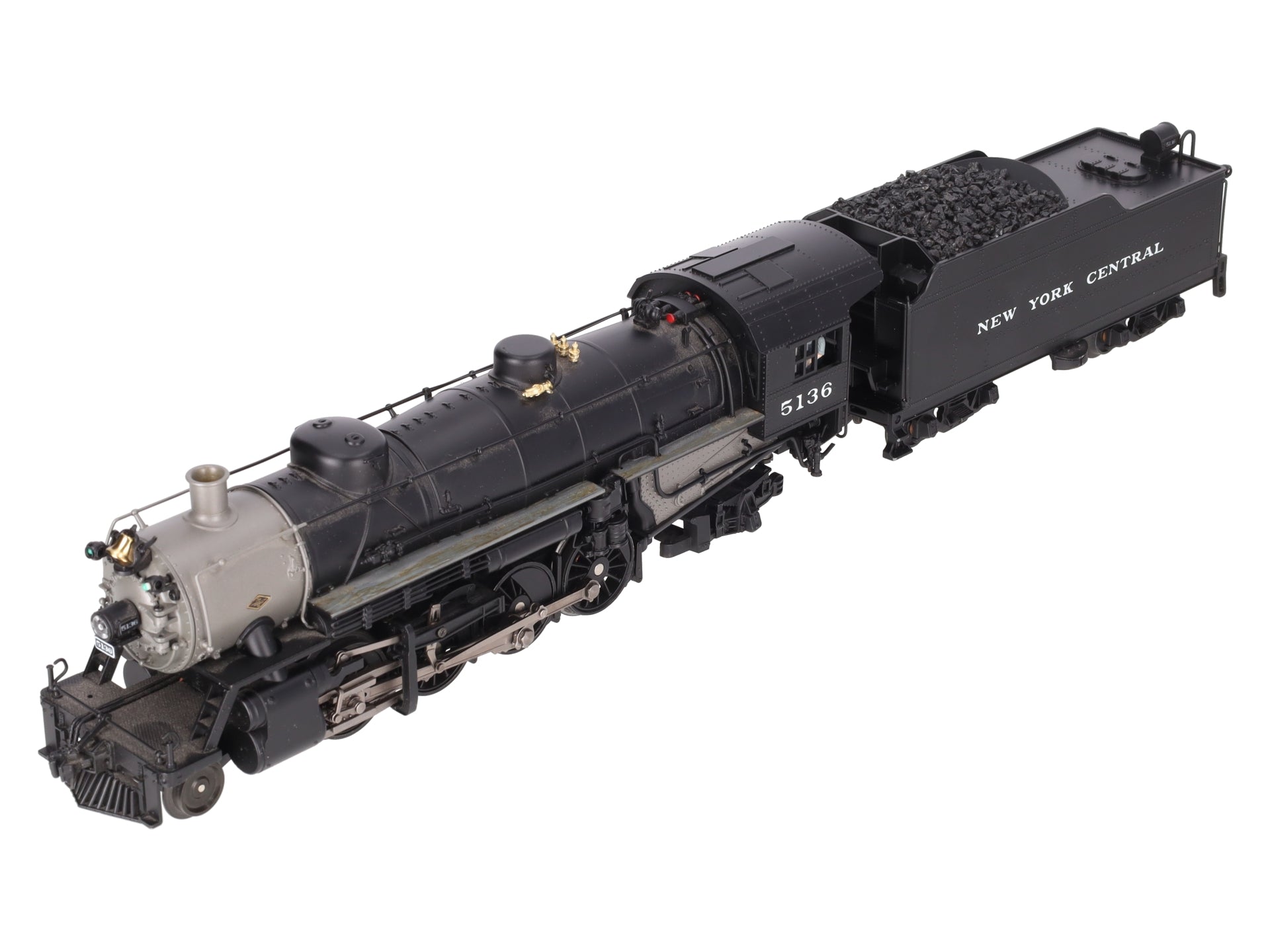 MTH 20-3051-1 O Gauge NYC Mikado Steam Engine & Tender w/PS2 #5136 VG