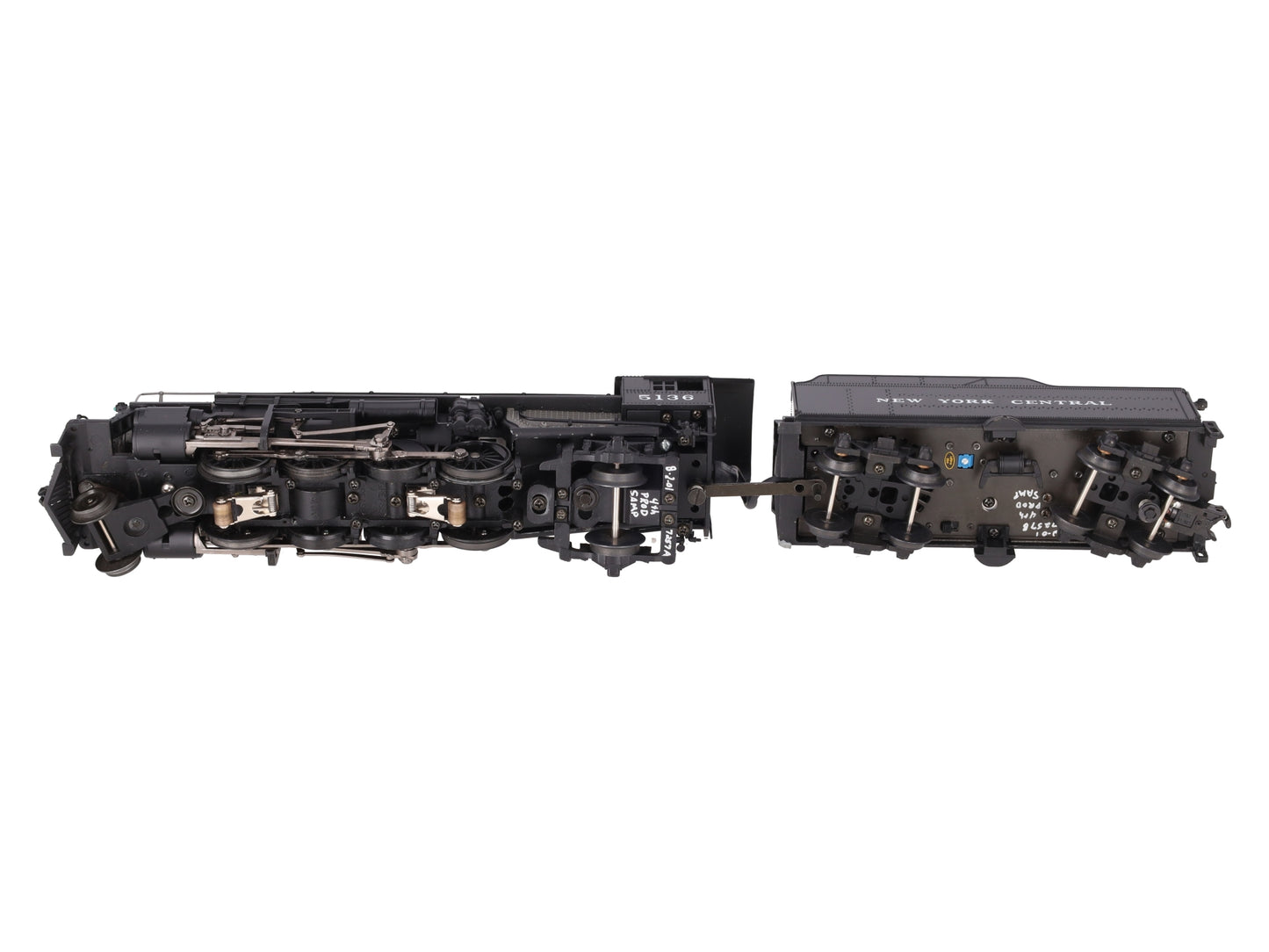 MTH 20-3051-1 O Gauge NYC Mikado Steam Engine & Tender w/PS2 #5136 VG