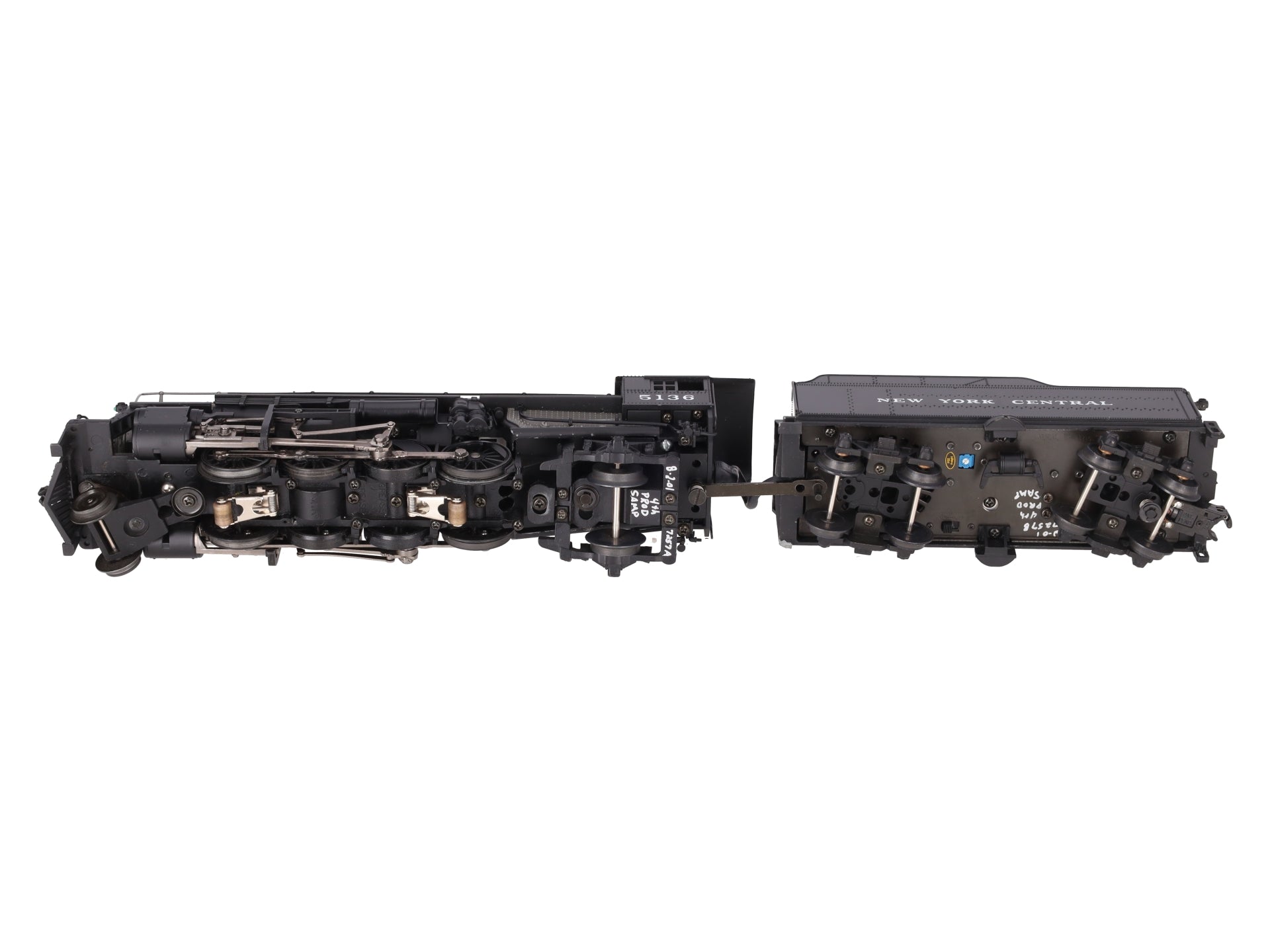 MTH 20-3051-1 O Gauge NYC Mikado Steam Engine & Tender w/PS2 #5136 VG