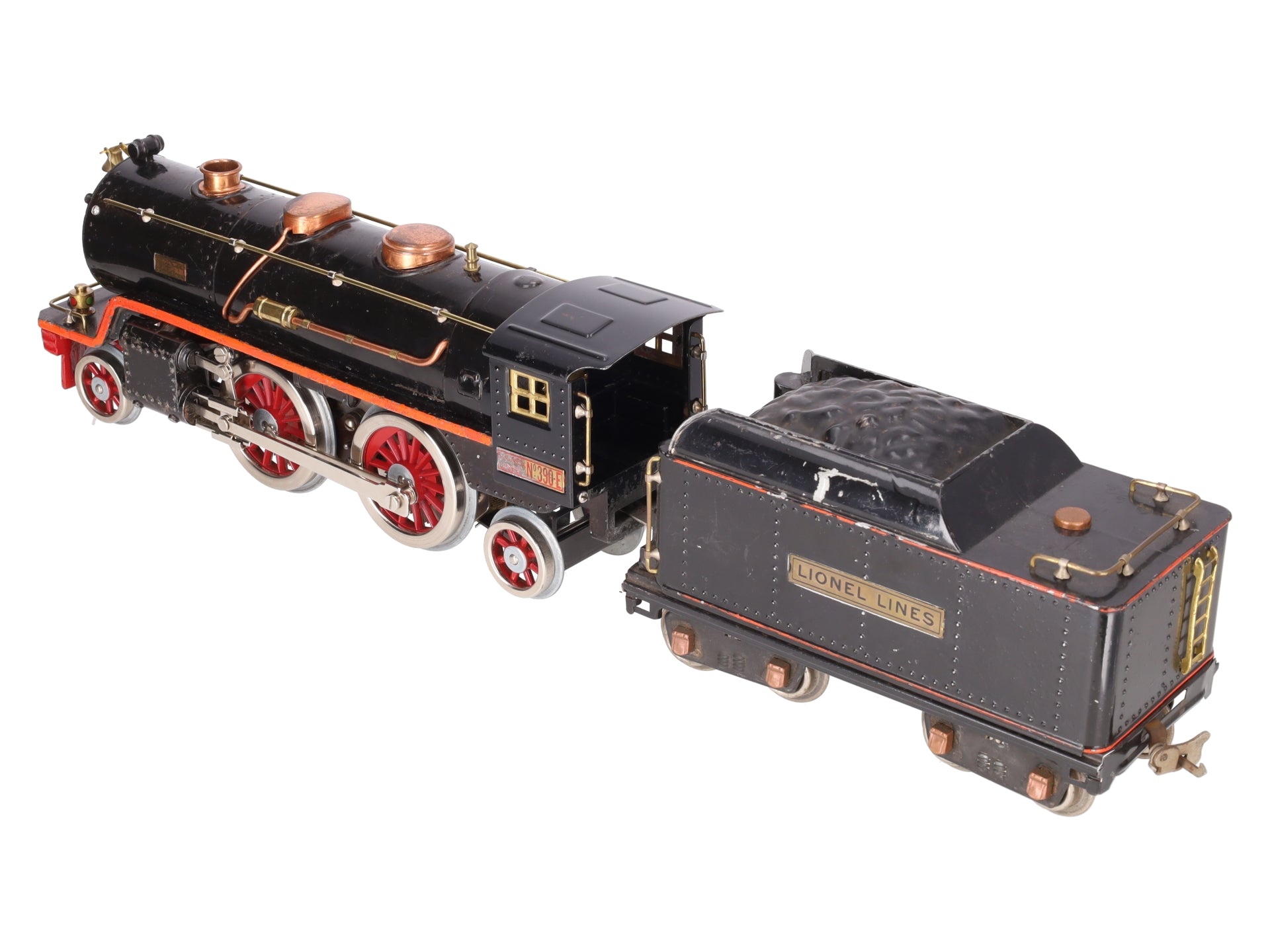 Lionel 390E Vintage Standard Gauge 2-4-2 Steam Locomotive with Tender