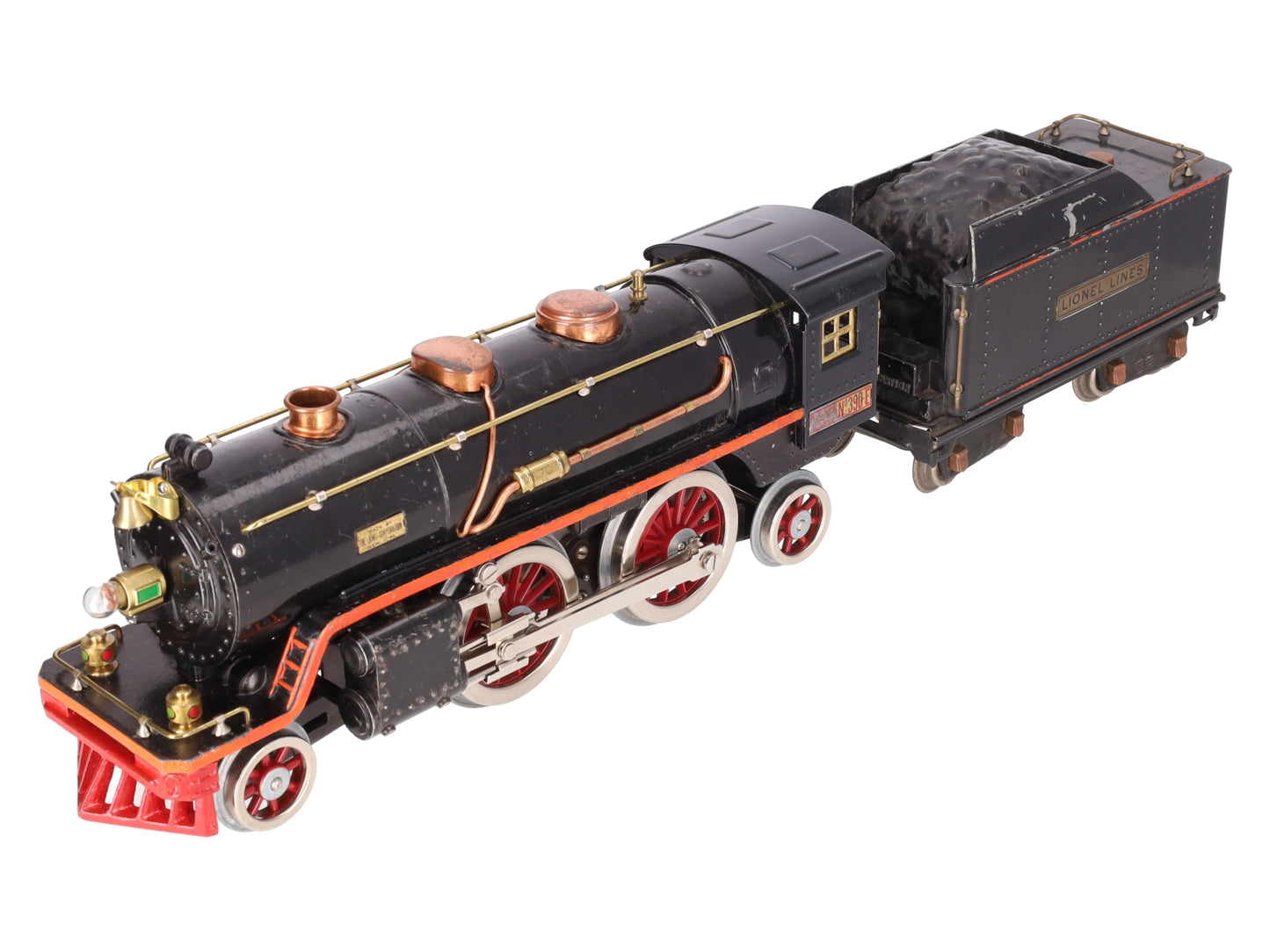 Lionel 390E Vintage Standard Gauge 2-4-2 Steam Locomotive with Tender