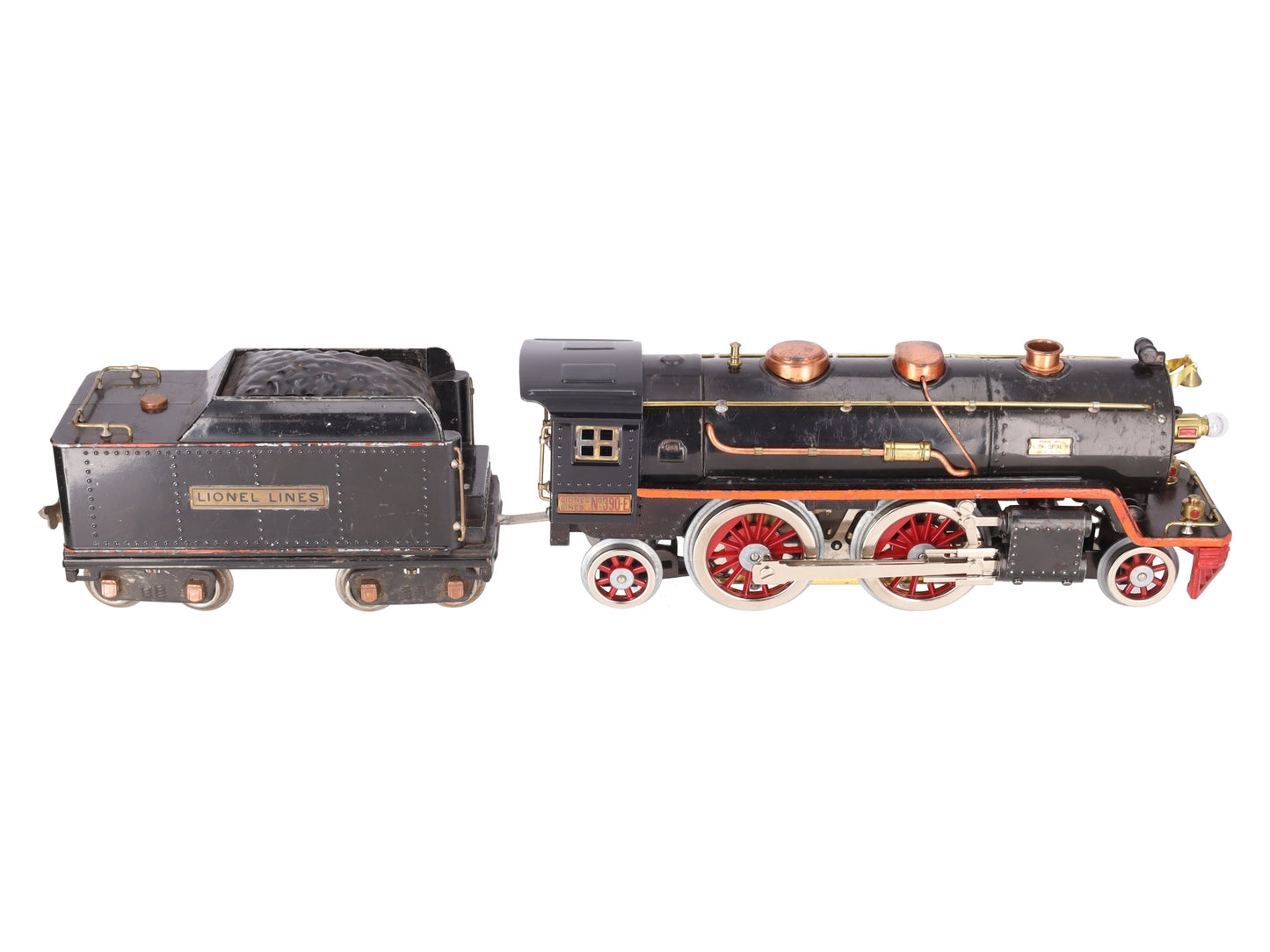 Lionel 390E Vintage Standard Gauge 2-4-2 Steam Locomotive with Tender