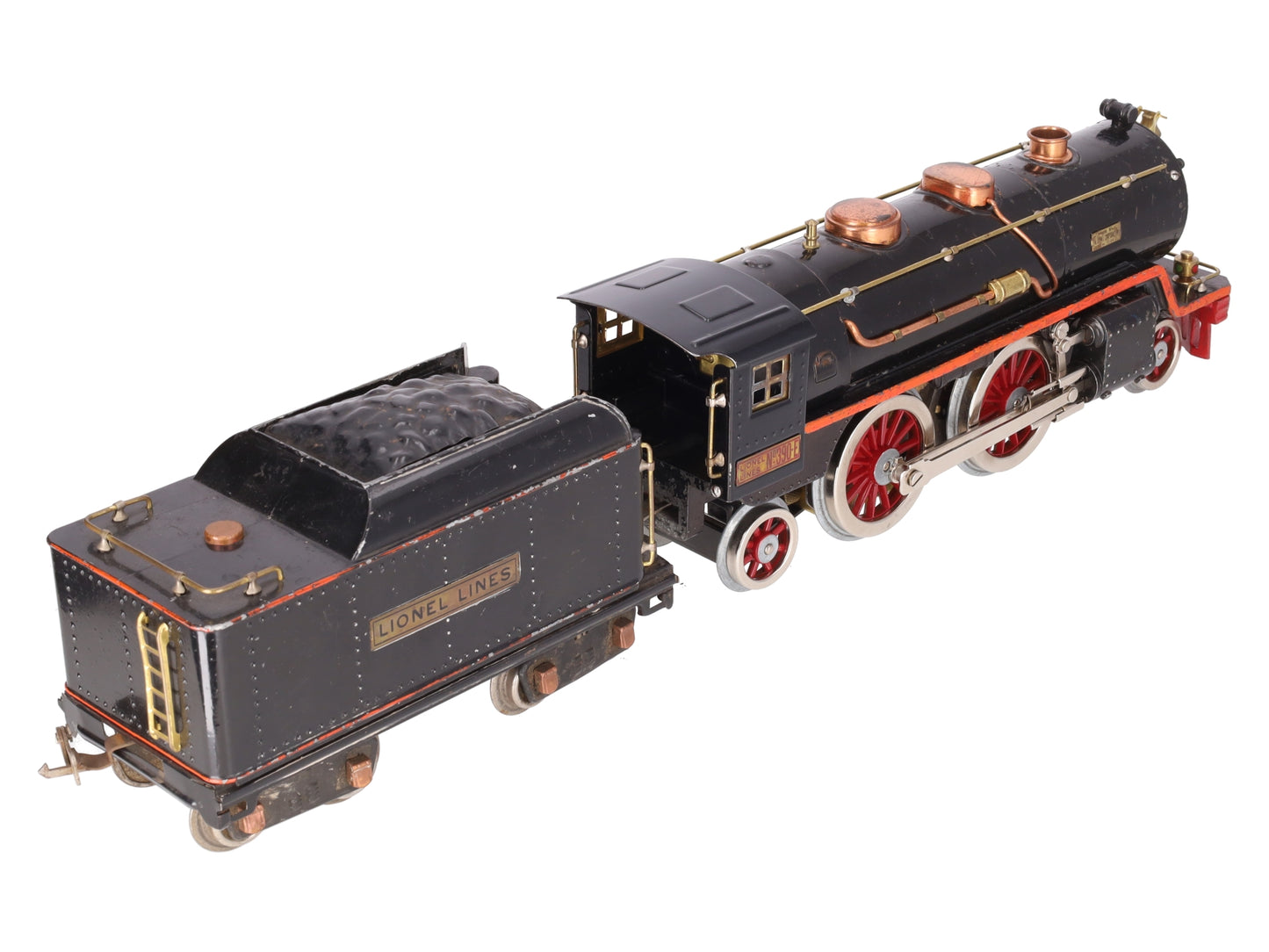 Lionel 390E Vintage Standard Gauge 2-4-2 Steam Locomotive with Tender