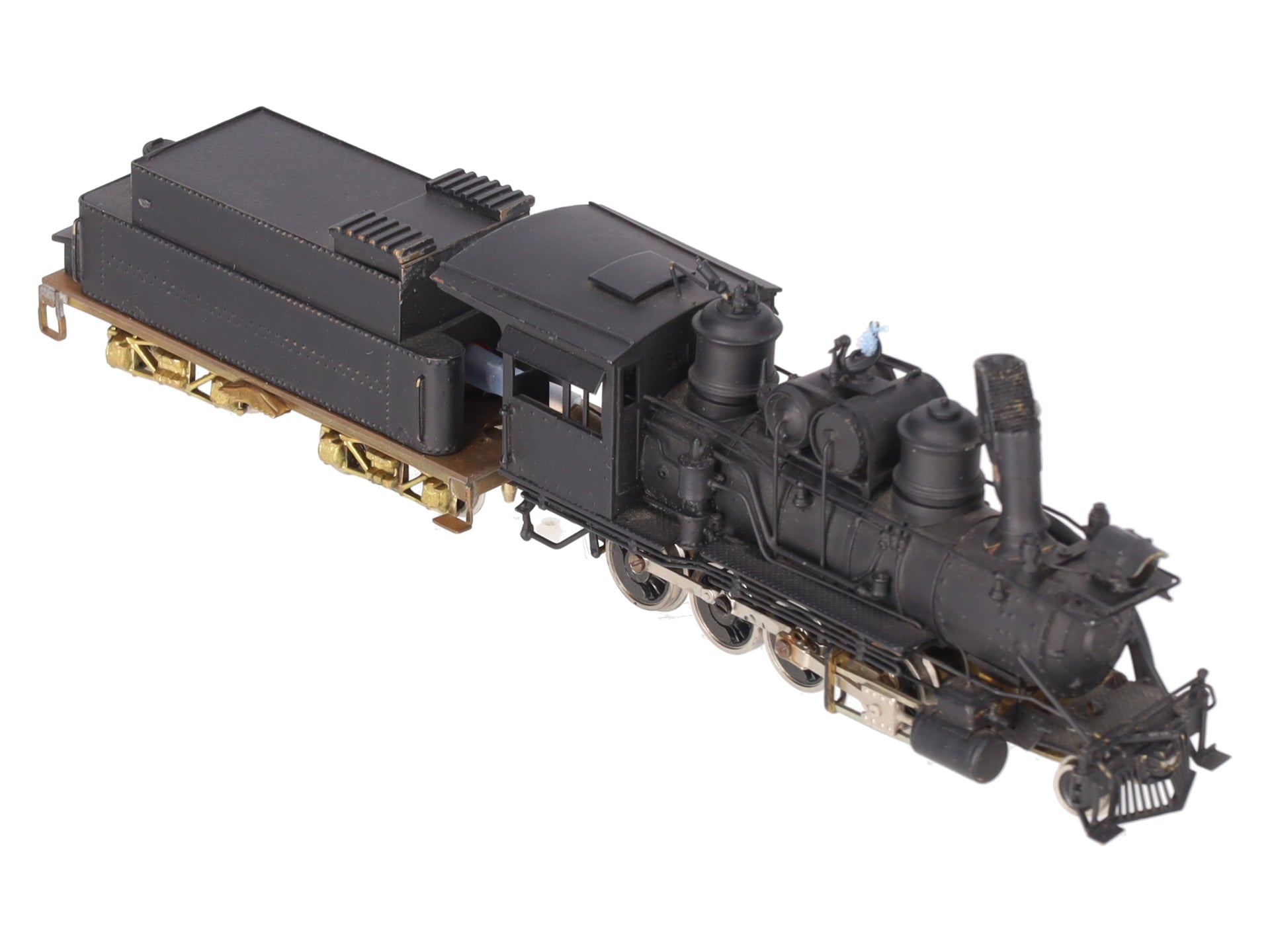 United Scale Models HOn3 Brass Undecorated 2-8-0 Steam Locomotive & Tender/Box