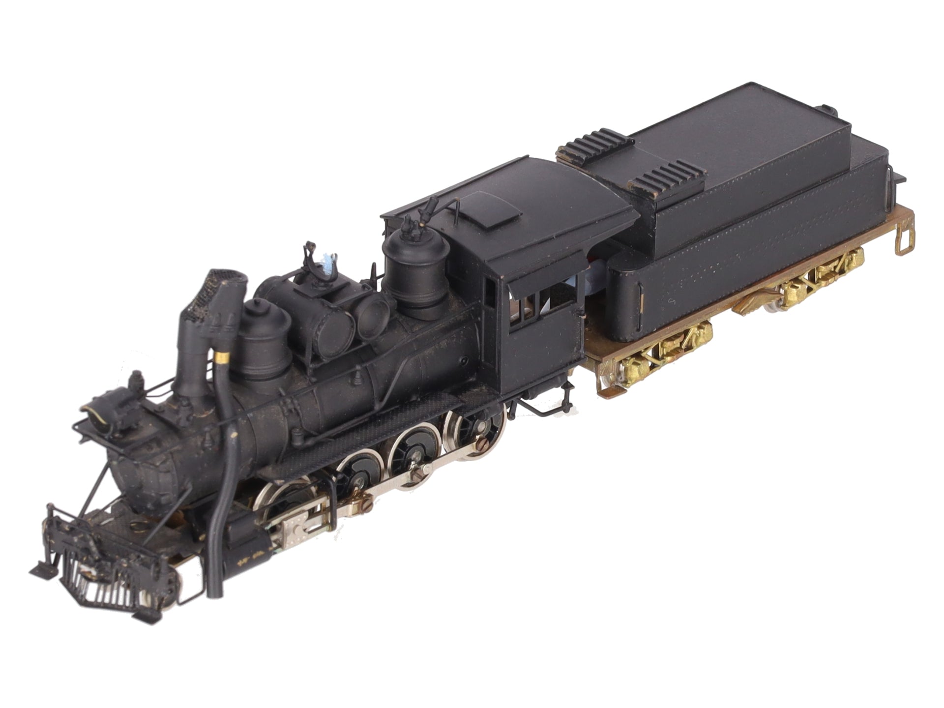 United Scale Models HOn3 Brass Undecorated 2-8-0 Steam Locomotive & Tender/Box