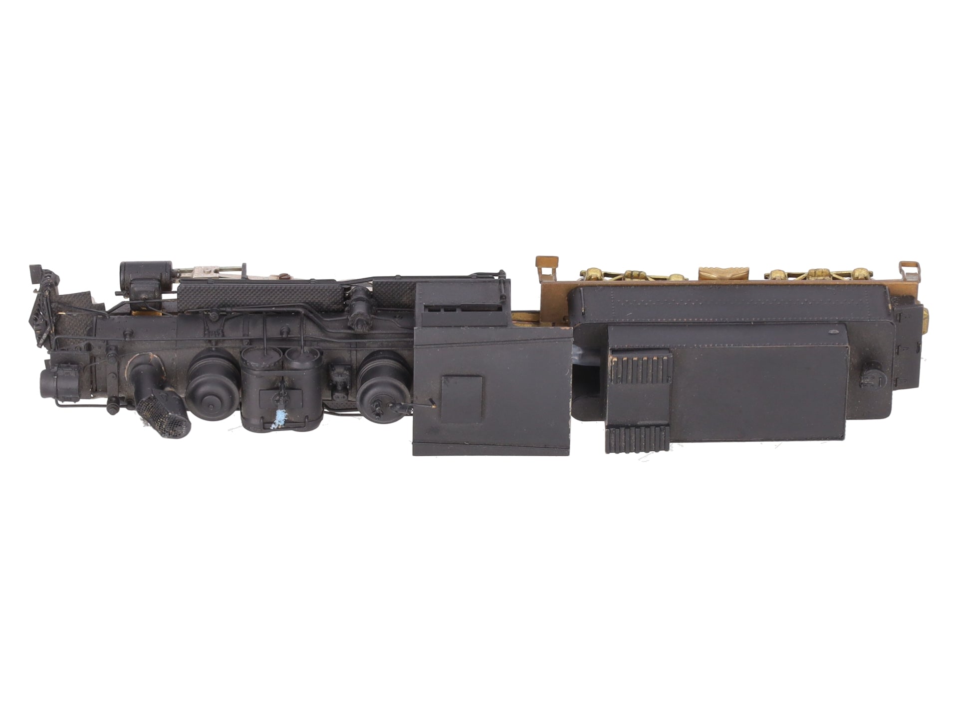 United Scale Models HOn3 Brass Undecorated 2-8-0 Steam Locomotive & Tender/Box