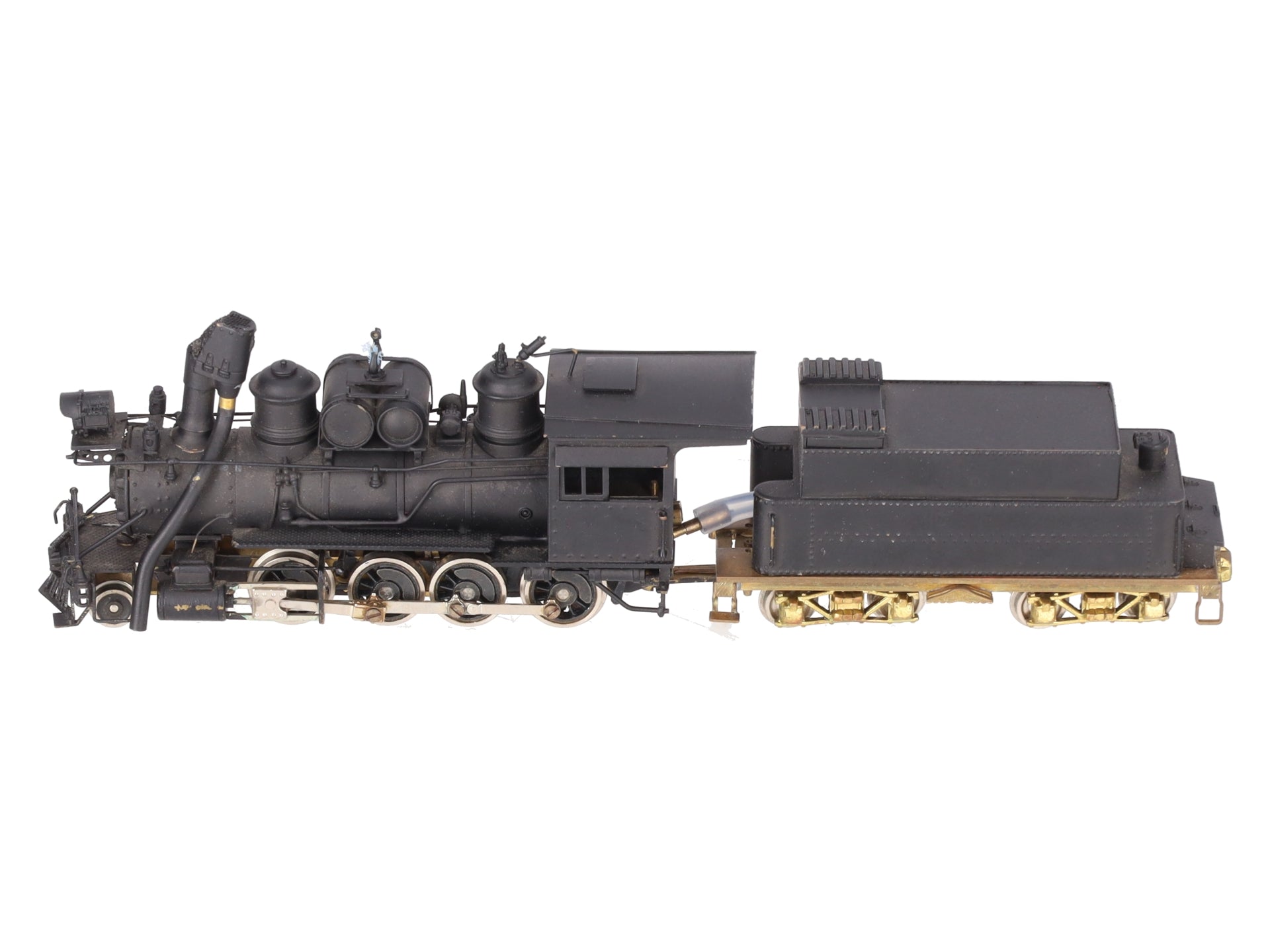 United Scale Models HOn3 Brass Undecorated 2-8-0 Steam Locomotive & Tender/Box