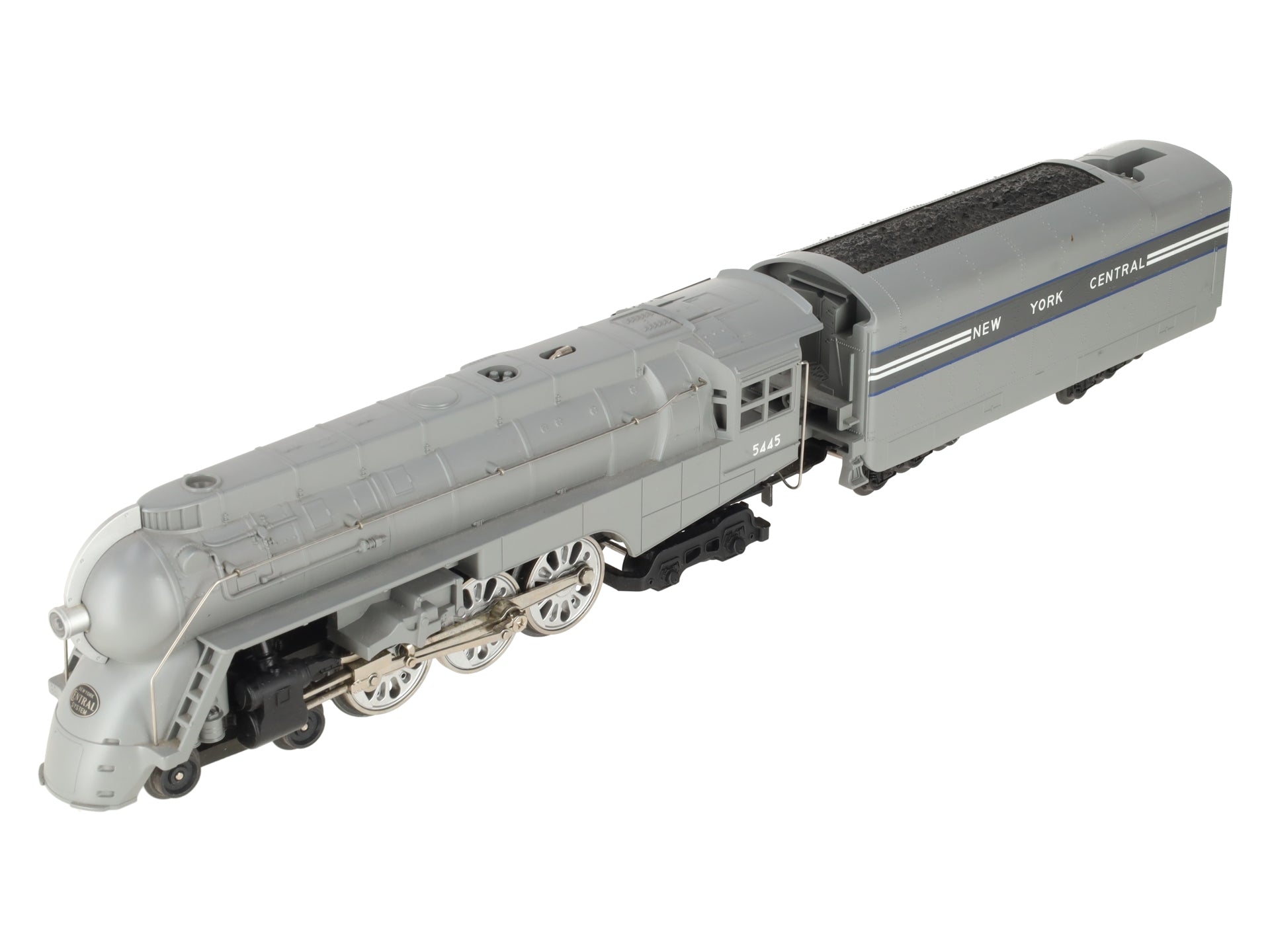 MTH 30-1113-0 NYC Dreyfuss Hudson Steam Locomotive & Tender #5445 EX/Box