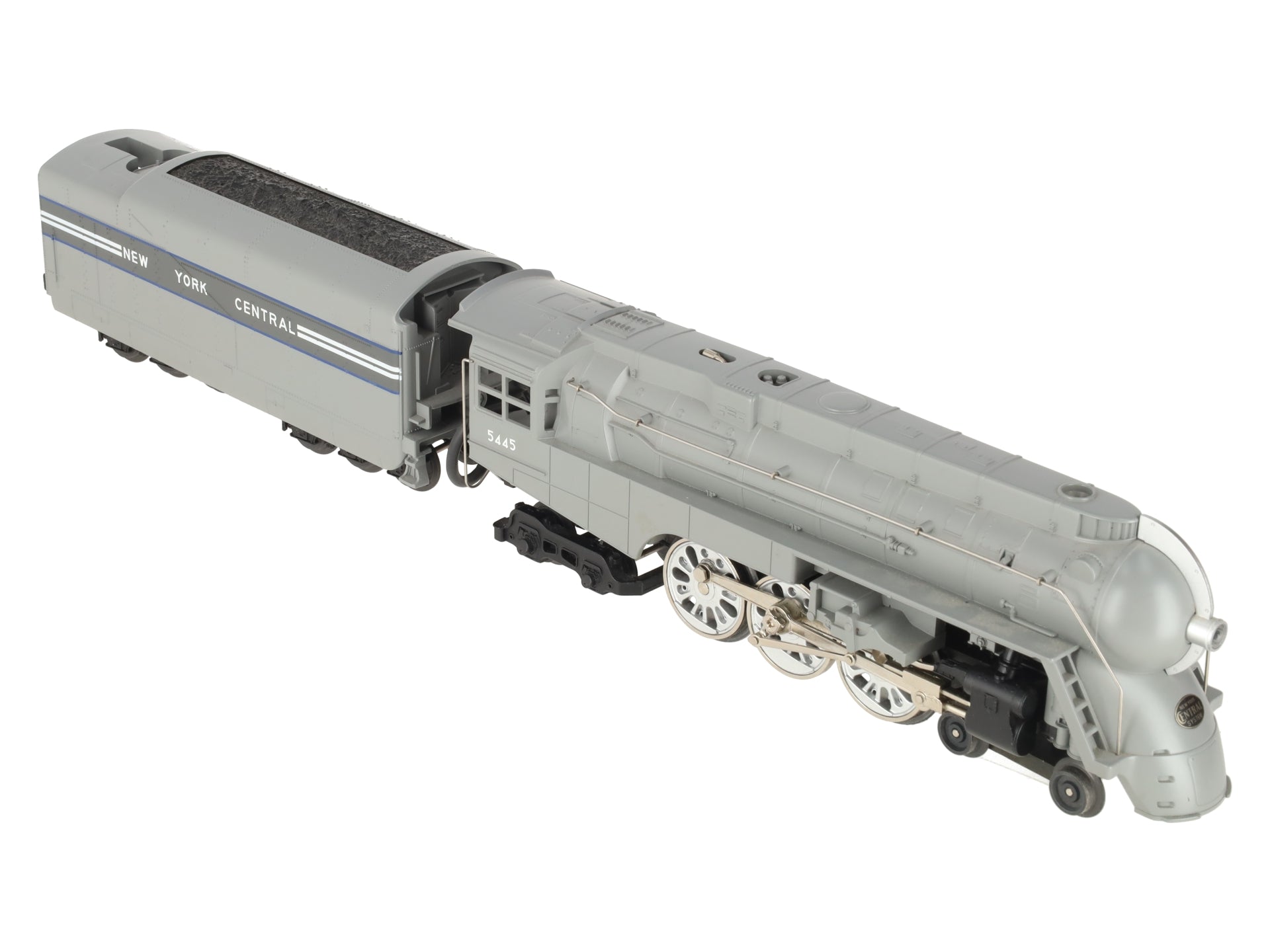MTH 30-1113-0 NYC Dreyfuss Hudson Steam Locomotive & Tender #5445 EX/Box