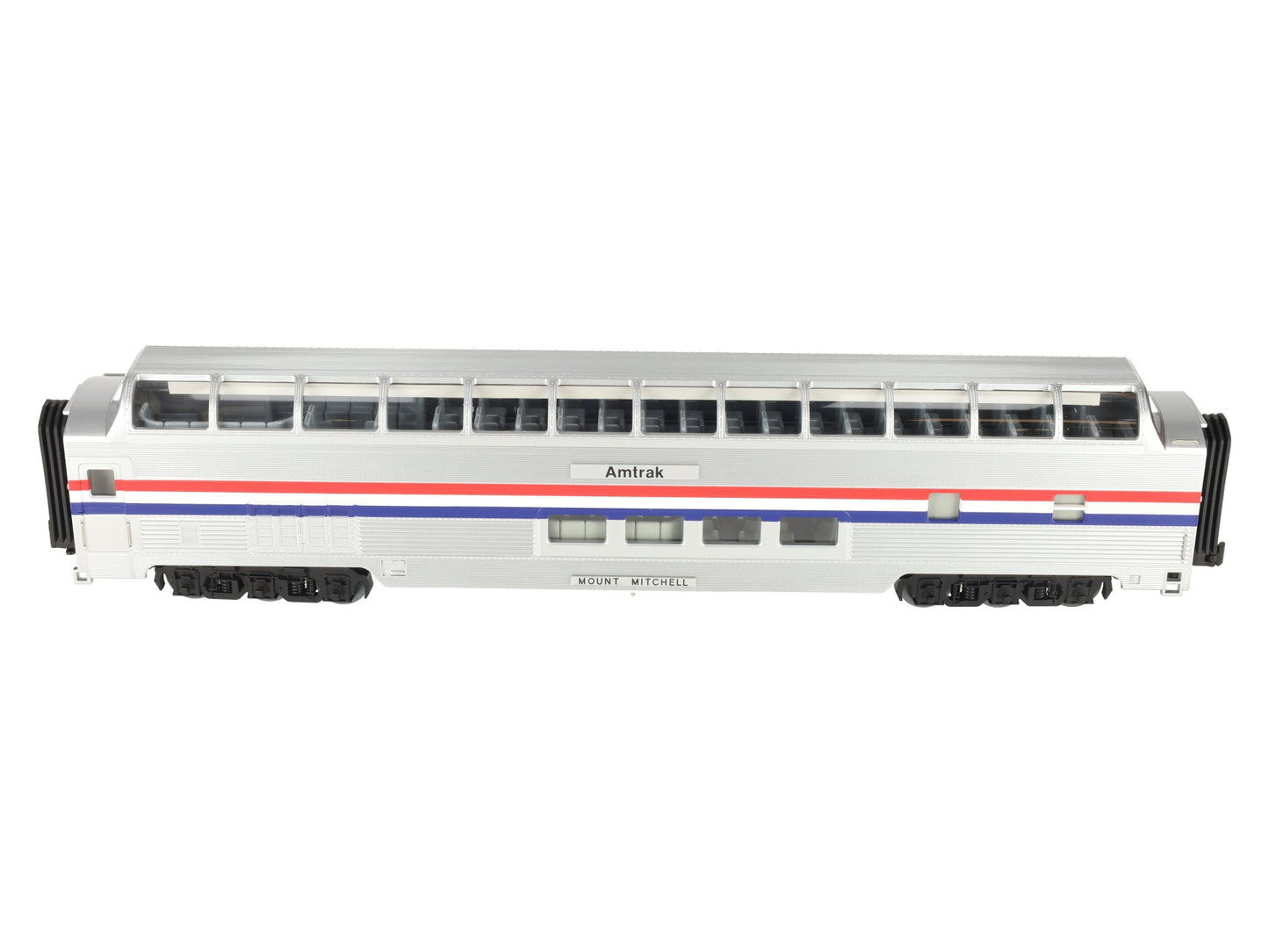 MTH 20-6748 O Gauge Amtrak "Mount Mitchell" Vista Dome Car VG/Box