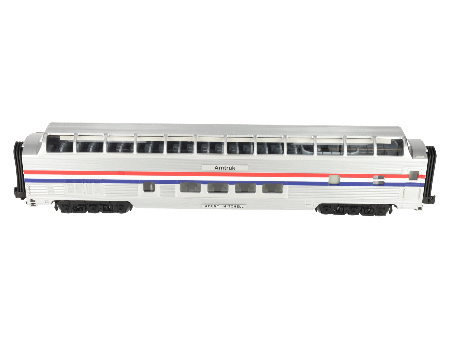 MTH 20-6748 O Gauge Amtrak "Mount Mitchell" Vista Dome Car VG/Box