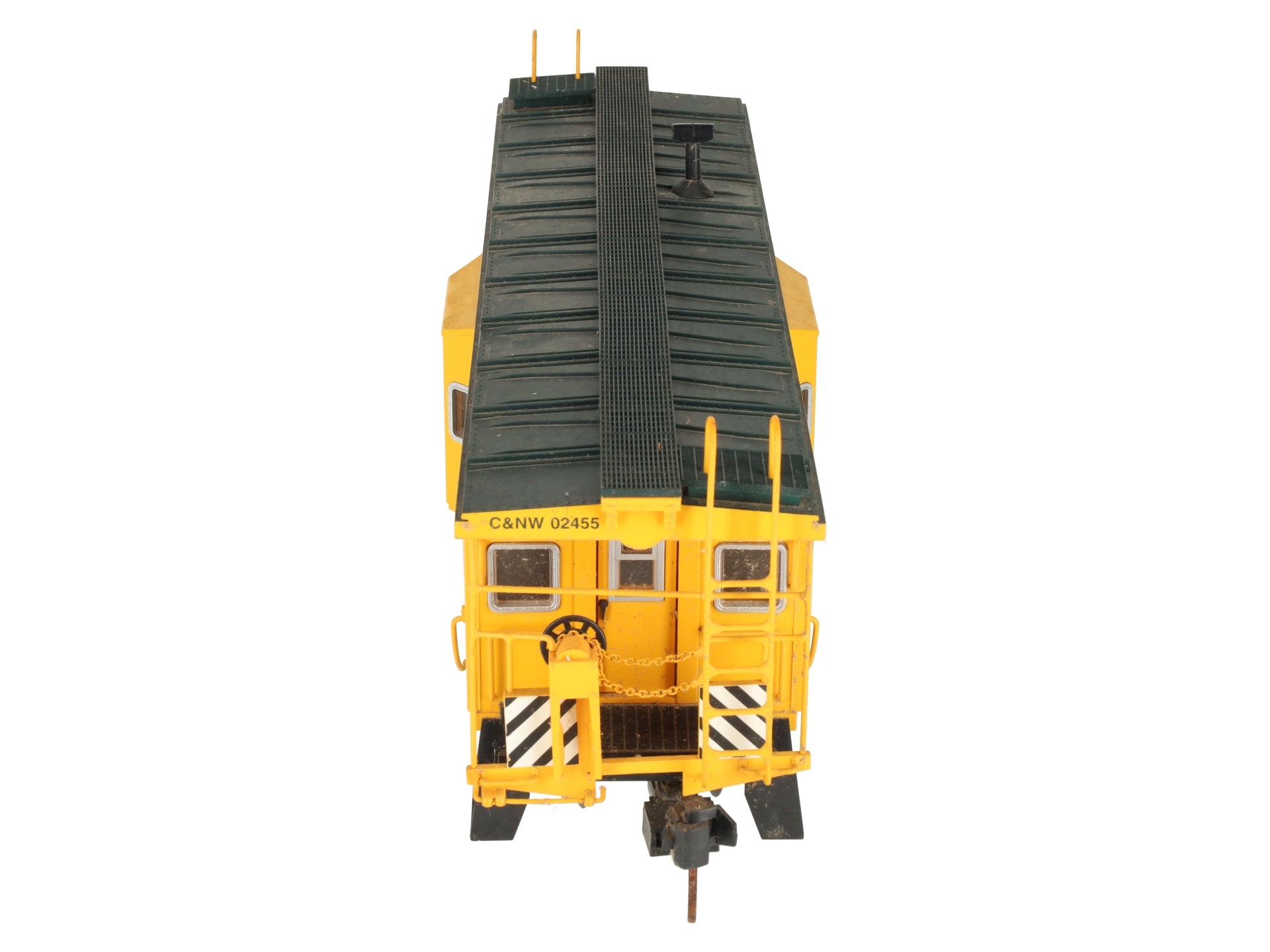USA Trains 12055 G Chicago & Northwestern Bay Window Caboose #02455 VG