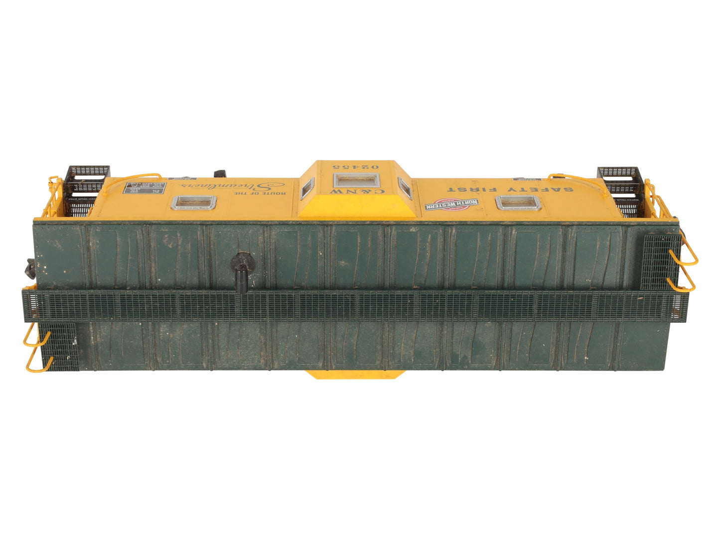 USA Trains 12055 G Chicago & Northwestern Bay Window Caboose #02455 VG