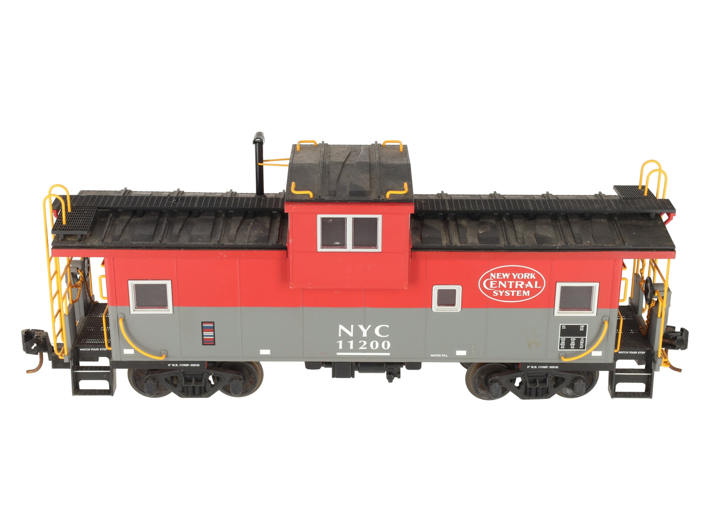 USA Trains R12108 G New York Central Extended Vision Caboose - Metal Wheels VG/Box