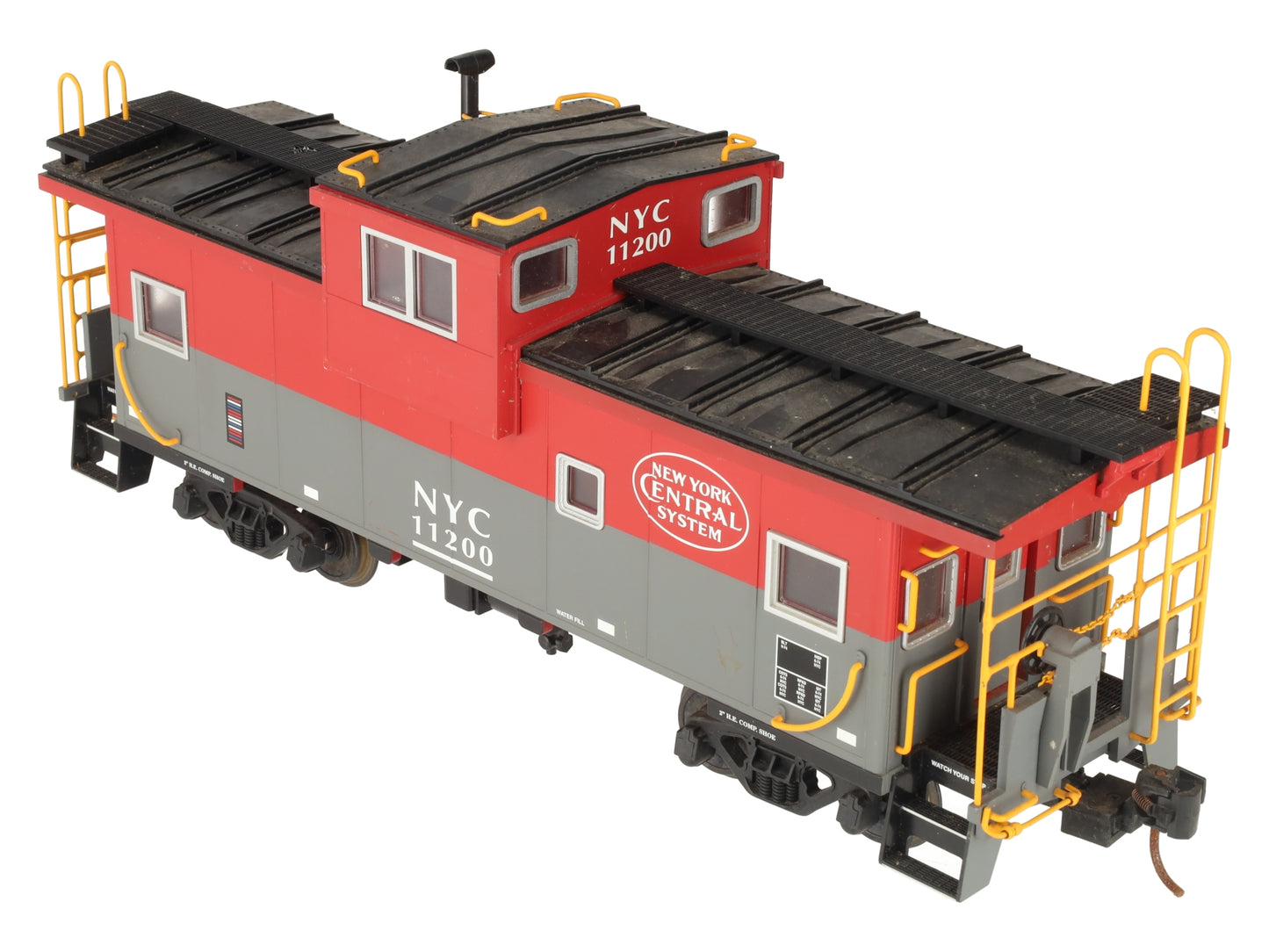 USA Trains R12108 G New York Central Extended Vision Caboose - Metal Wheels VG/Box