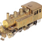 Red Ball HO Brass 0-4-4-0T Logging Locomotive -Unpainted VG/Box