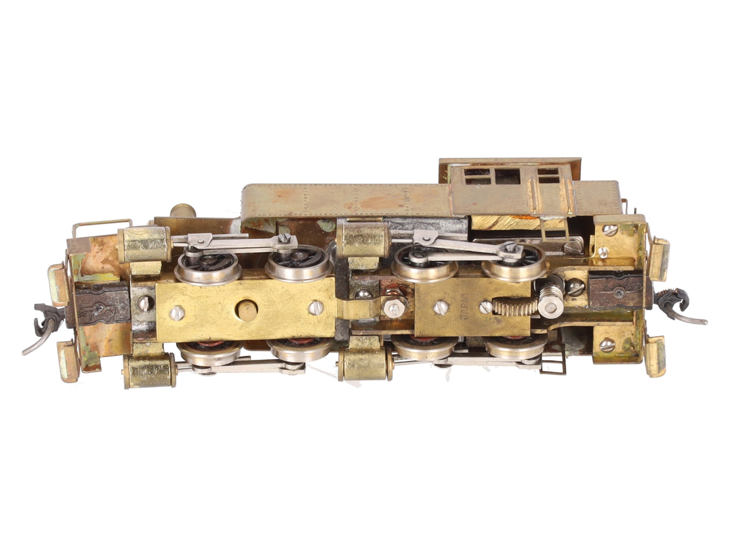 Red Ball HO Brass 0-4-4-0T Logging Locomotive -Unpainted VG/Box