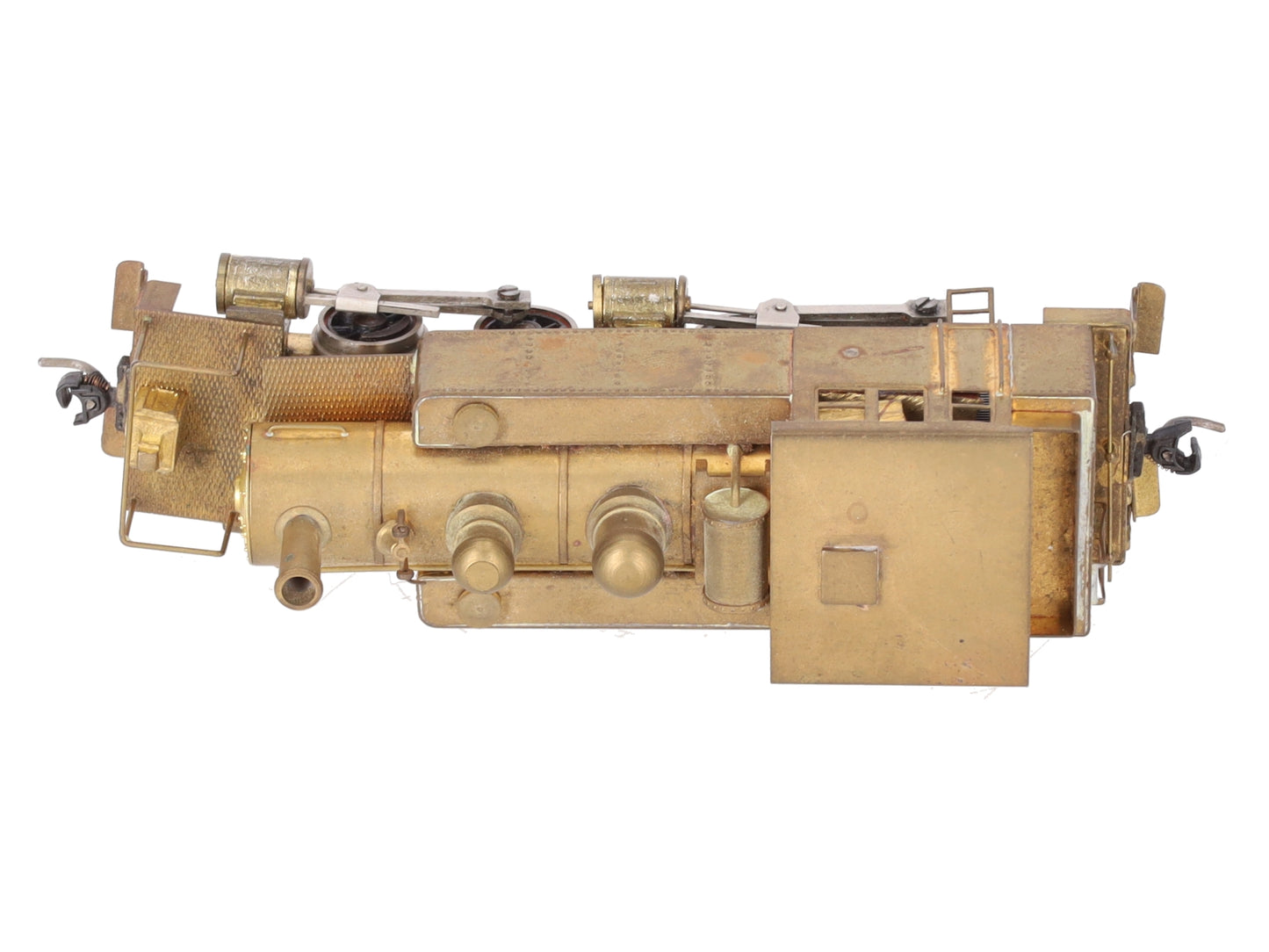 Red Ball HO Brass 0-4-4-0T Logging Locomotive -Unpainted VG/Box