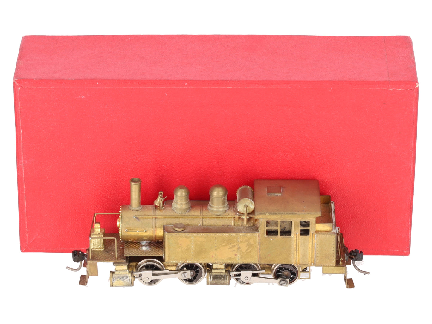 Red Ball HO Brass 0-4-4-0T Logging Locomotive -Unpainted VG/Box