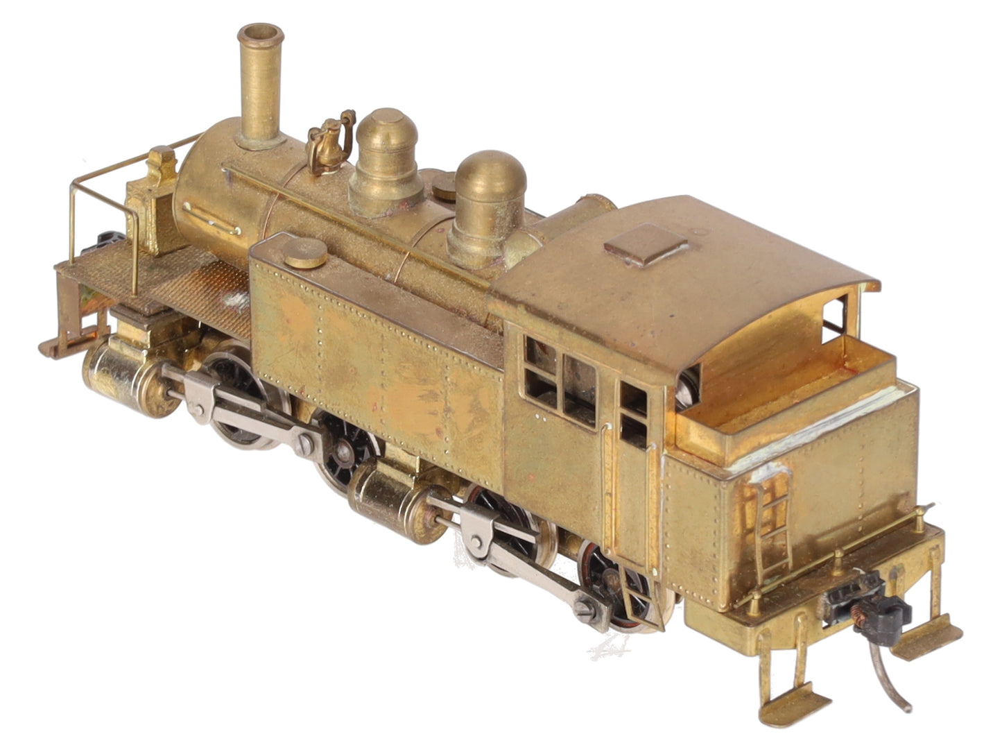 Red Ball HO Brass 0-4-4-0T Logging Locomotive -Unpainted VG/Box