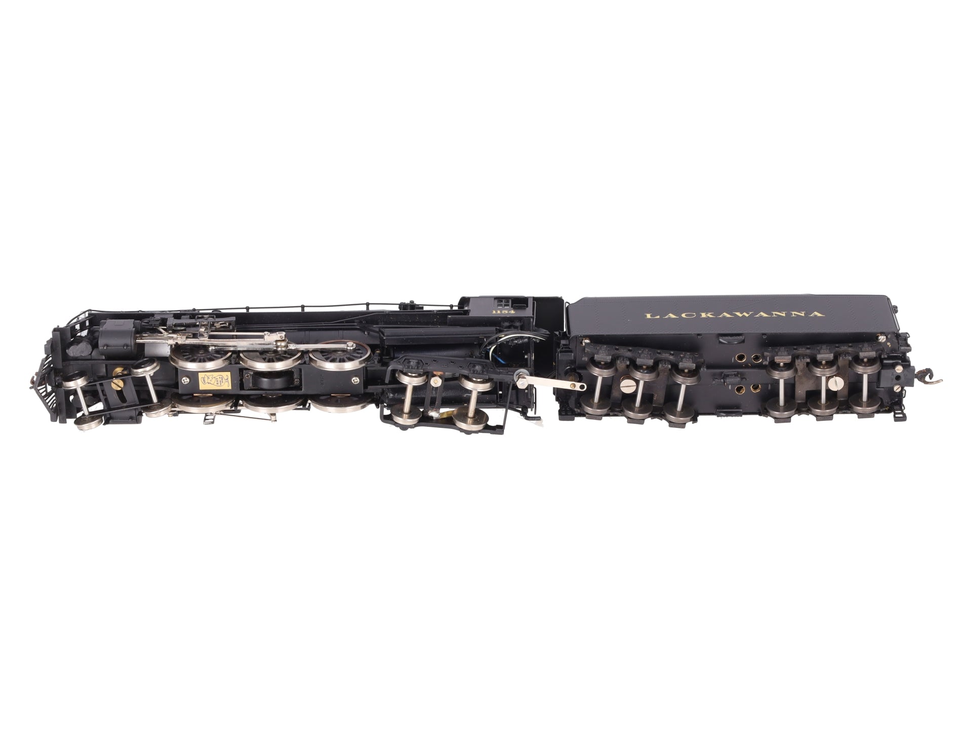 Nickel Plate Products HO BRASS DL&W M-1 Hudson 4-6-4 Steam Locomotive & Tender/Box