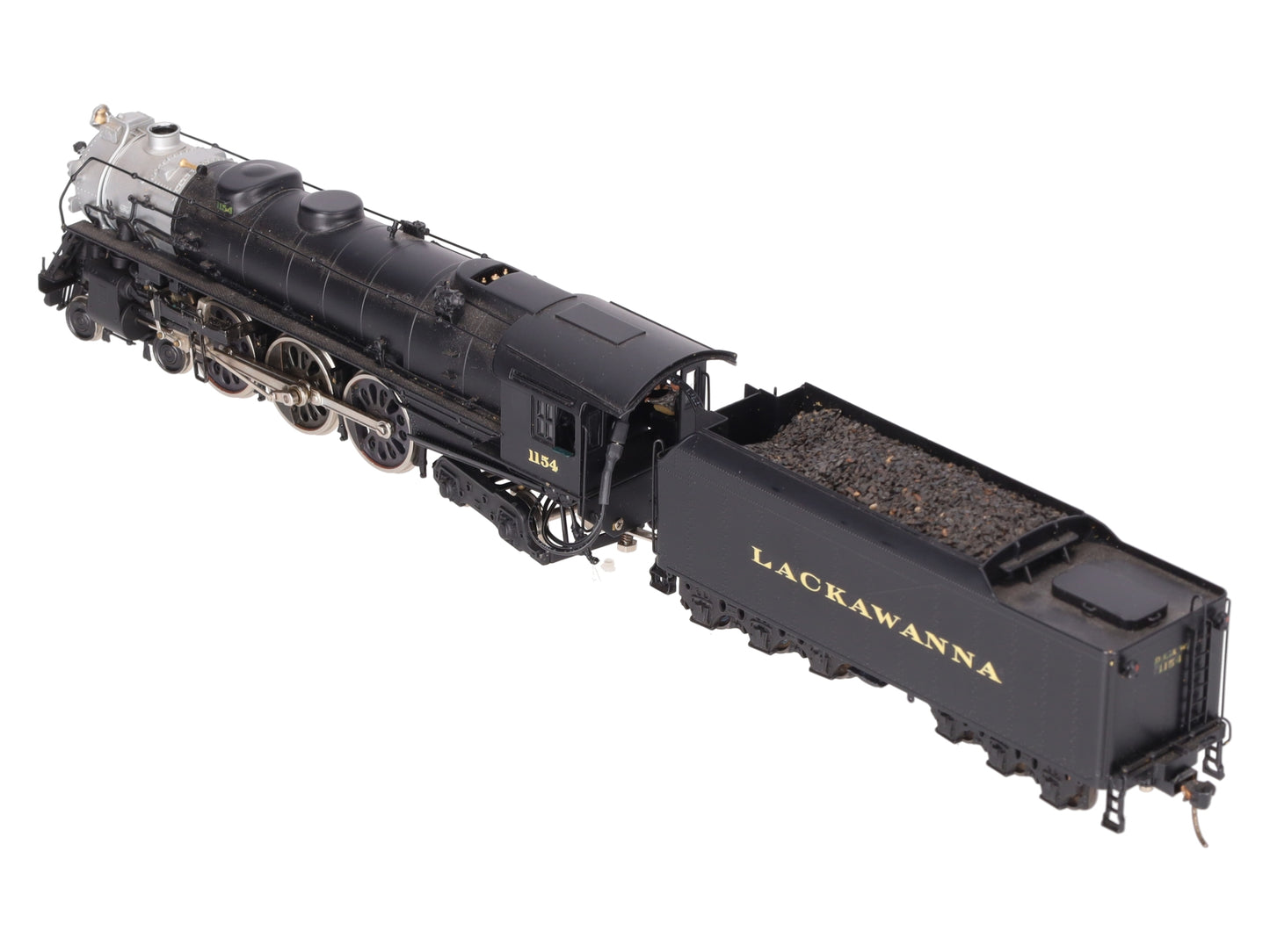Nickel Plate Products HO BRASS DL&W M-1 Hudson 4-6-4 Steam Locomotive & Tender/Box