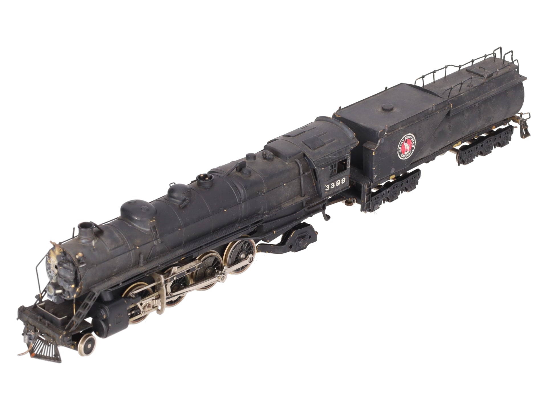 Tenshodo HO Scale BRASS Great Northern 2-8-2 Steam Locomotive & Tender #3399
