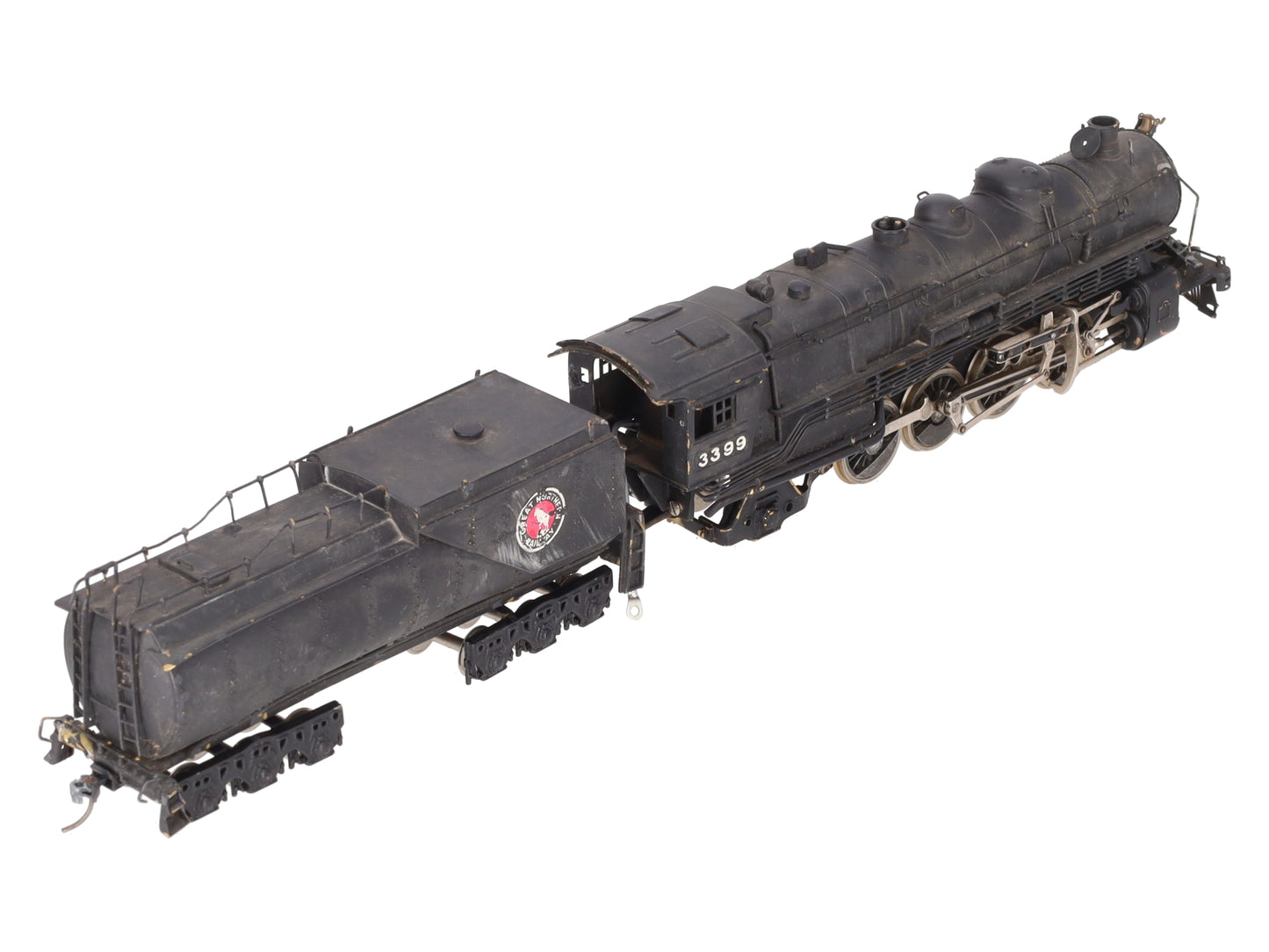 Tenshodo HO Scale BRASS Great Northern 2-8-2 Steam Locomotive & Tender #3399