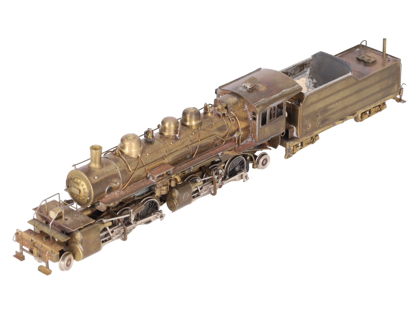 United Scale Models HO Brass Sierra Railroad 2-6-6-2 Steam Locomotive -Modified/Box