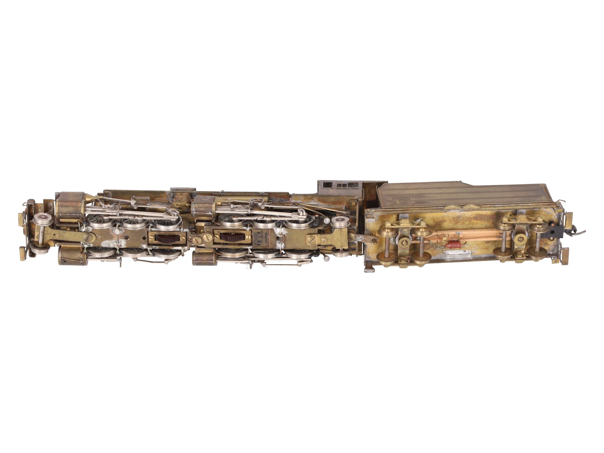 United Scale Models HO Brass Sierra Railroad 2-6-6-2 Steam Locomotive -Modified/Box