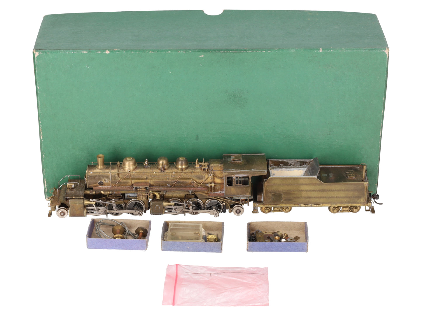 United Scale Models HO Brass Sierra Railroad 2-6-6-2 Steam Locomotive -Modified/Box