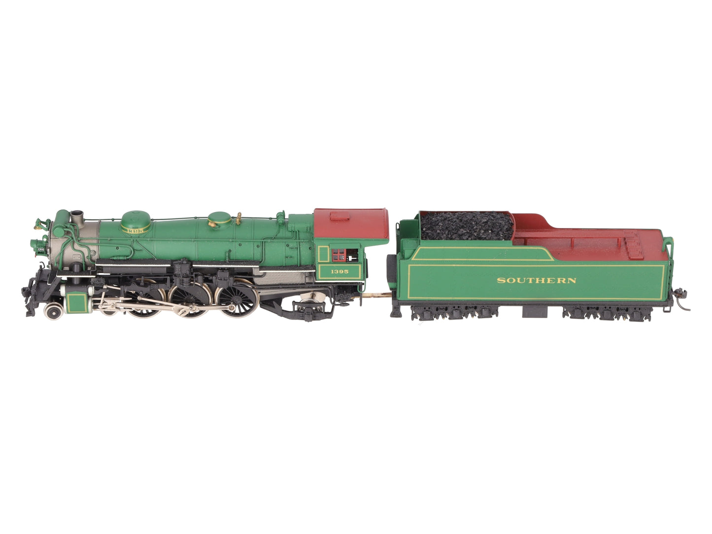 United Models HO BRASS Southern Ry. Pacific PS-4 4-6-2 Steam Loco & Tender #1395/Box